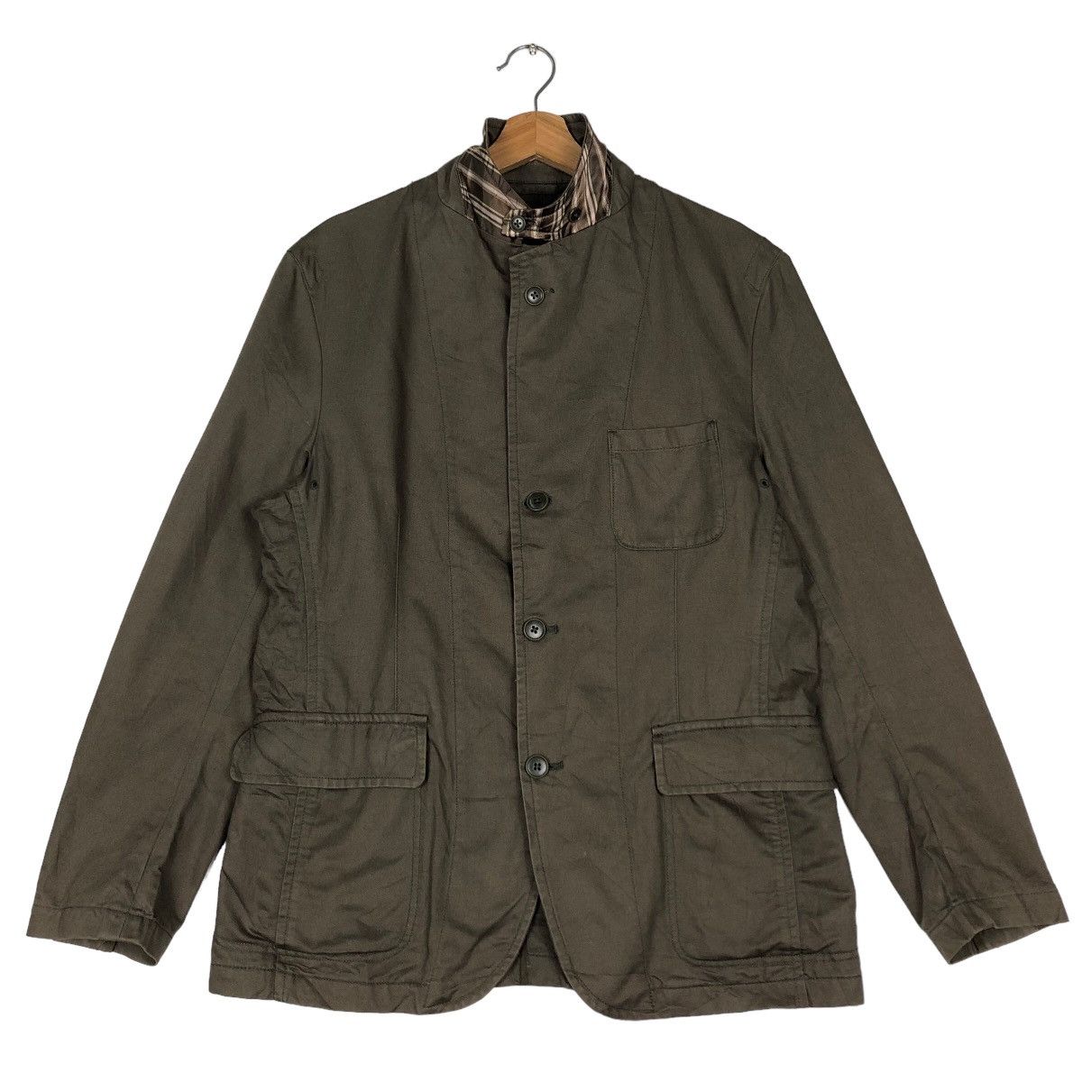 Vintage 🔥90’s Vintage Work Chore Jacket Uniqlo Japan Issey Miyake Size US L / EU 52-54 / 3 - 1 Thumbnail