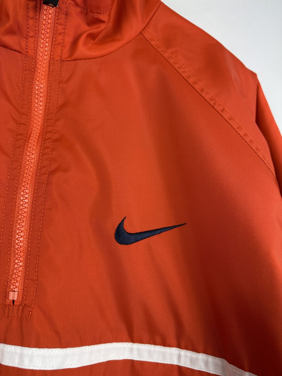 Nike × Vintage 🍊Vintage 90’s Nike Nylon Big Logo Baggy Anorak Jacket Y2K Size US S / EU 44-46 / 1 - 11 Thumbnail