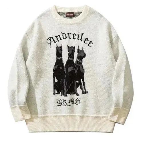 Aran Isles Knitwear Doberman Vintage Sweater Size US L / EU 52-54 / 3 - 4 Thumbnail