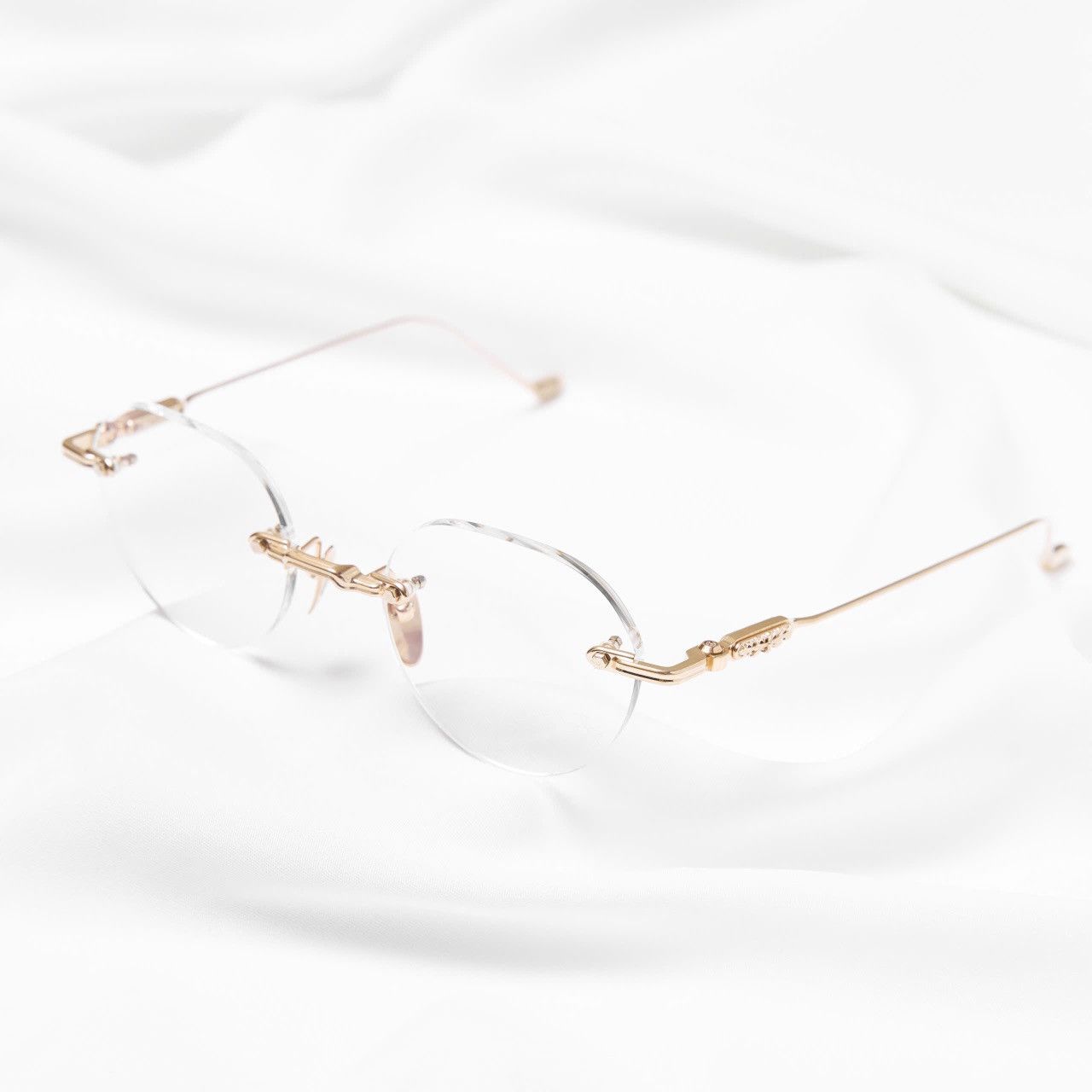 Chrome Hearts CHROME HEARTS SOFFFFFFFFERS I GOLD PLATED GLASSES Size ONE SIZE - 2 Thumbnail