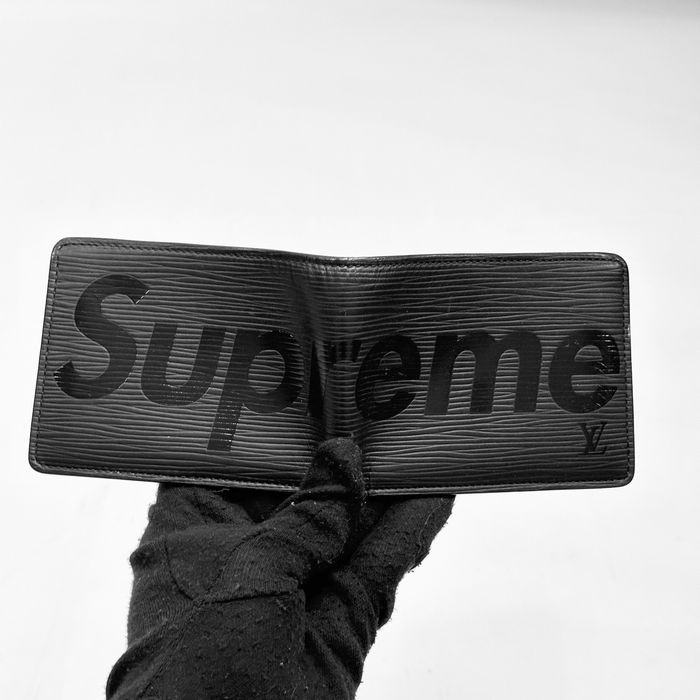 Louis Vuitton x Supreme Slender Wallet Epi Red - US