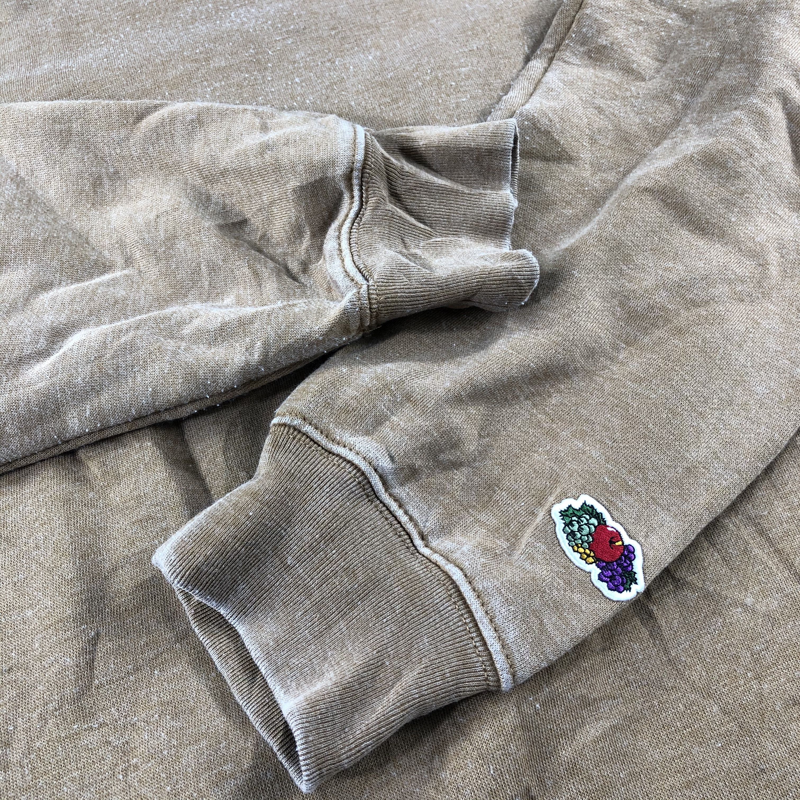 Fruit Of The Loom Vintage Fruit Of The Loom Faded Brown Sweatshirt F166 Size US L / EU 52-54 / 3 - 3 Thumbnail