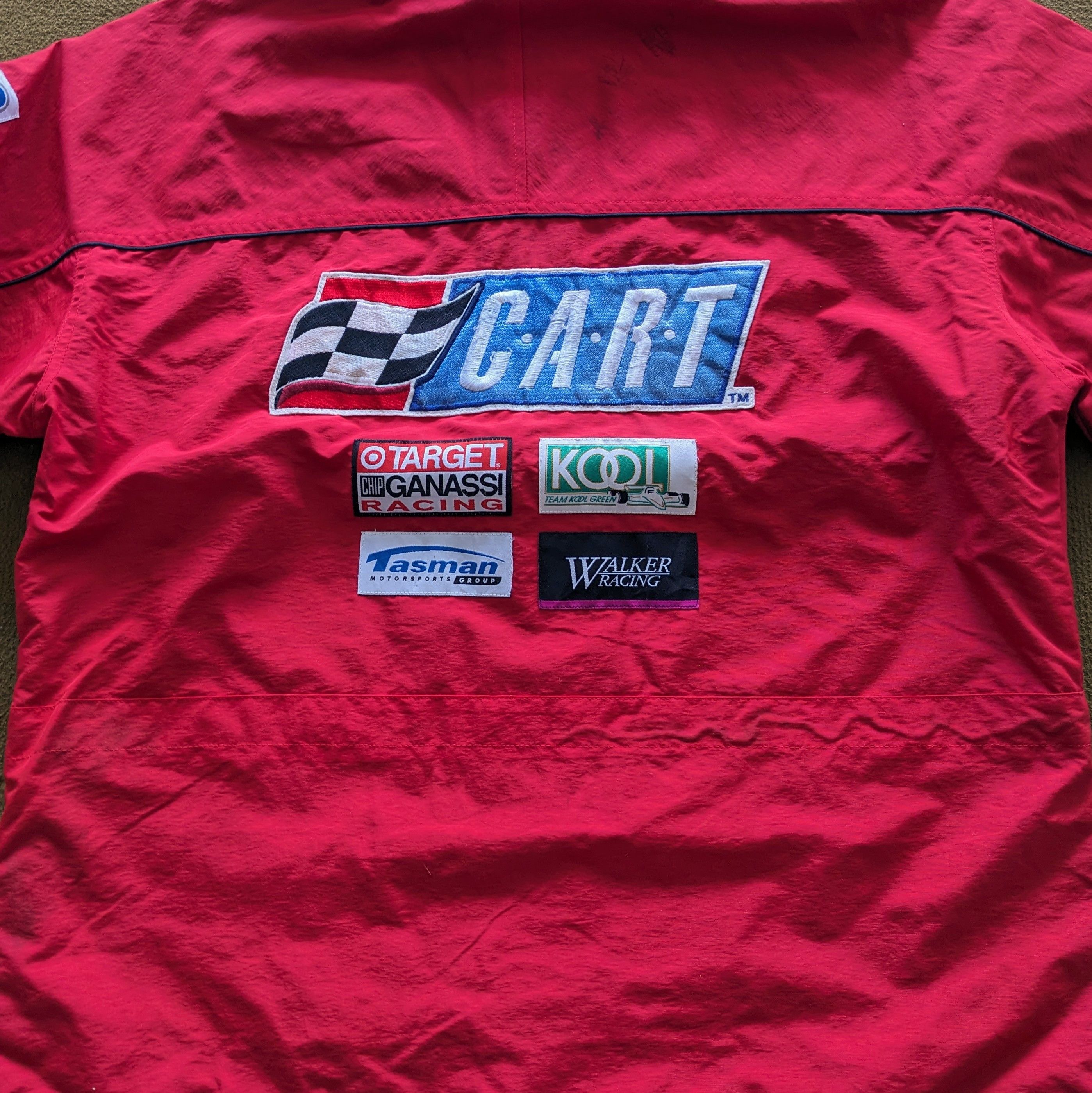 Vintage Vintage HONDA C.A.R.T Racing Zipper Jacket Size US L / EU 52-54 / 3 - 2 Thumbnail