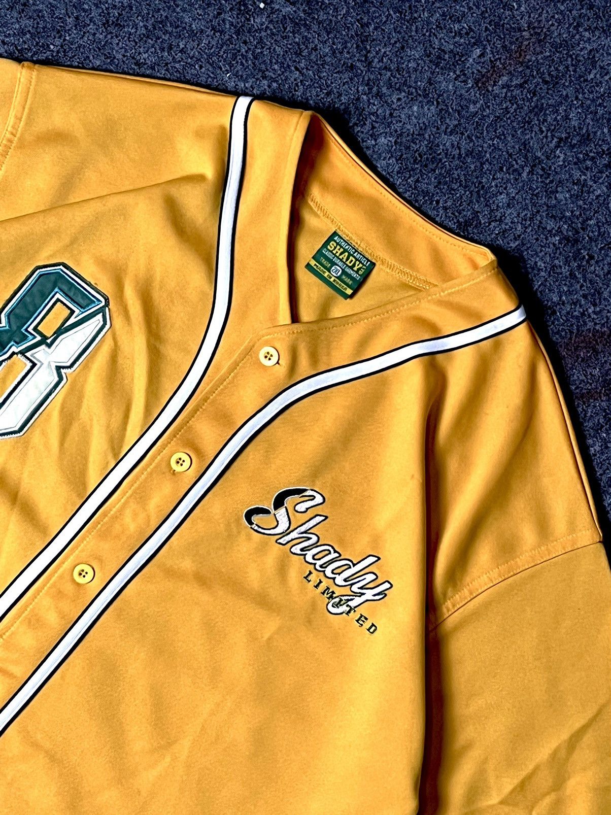 Eminem × Shady Ltd × Vintage Y2K HIPHOP JERSEY SHADY LTD 8 BY EMINEM FUBU KARLKANI SOHK Size US XXL / EU 58 / 5 - 3 Thumbnail