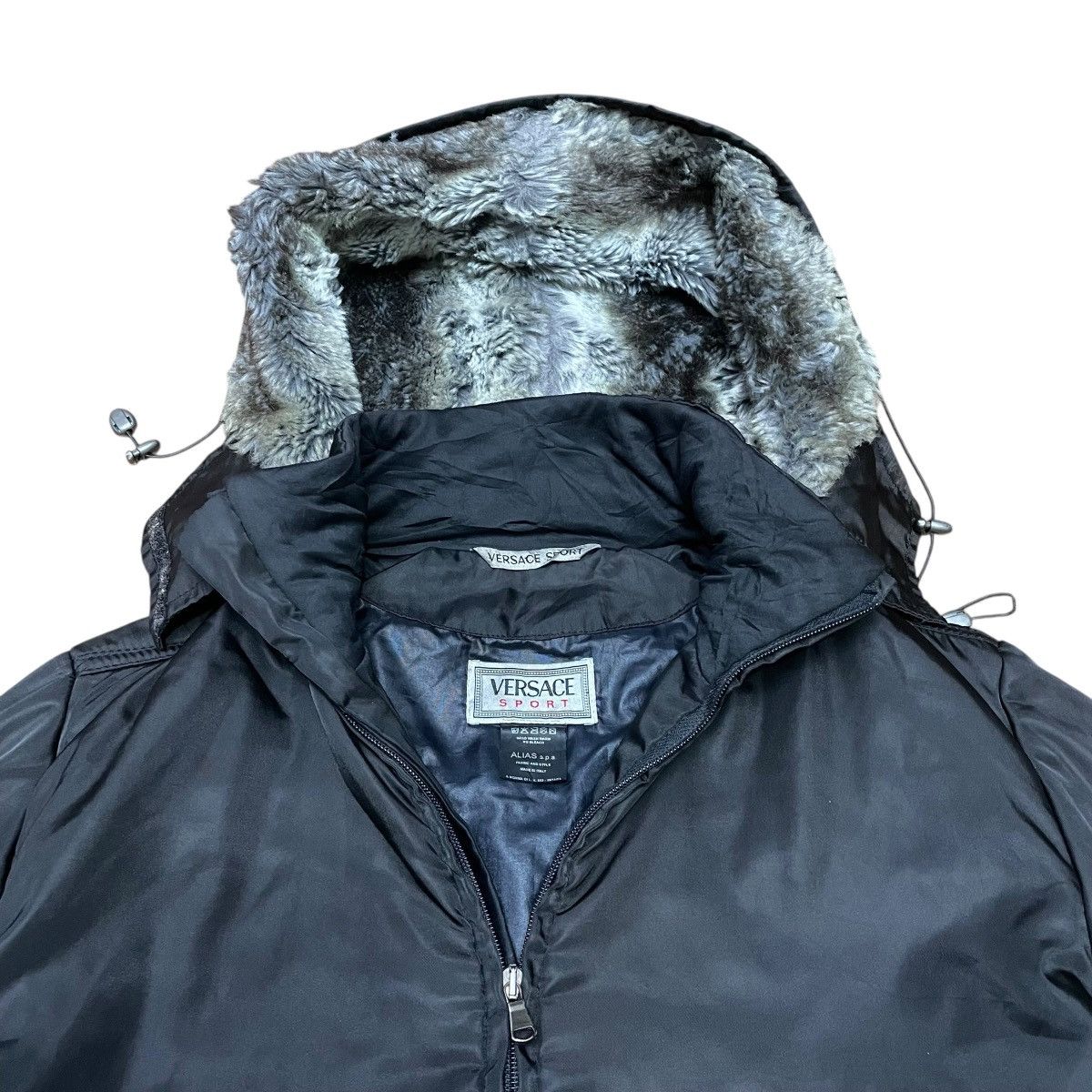 Versace Versace Fur Hooded Thermore Puffer Jacket Size US M / EU 48-50 / 2 - 4 Thumbnail