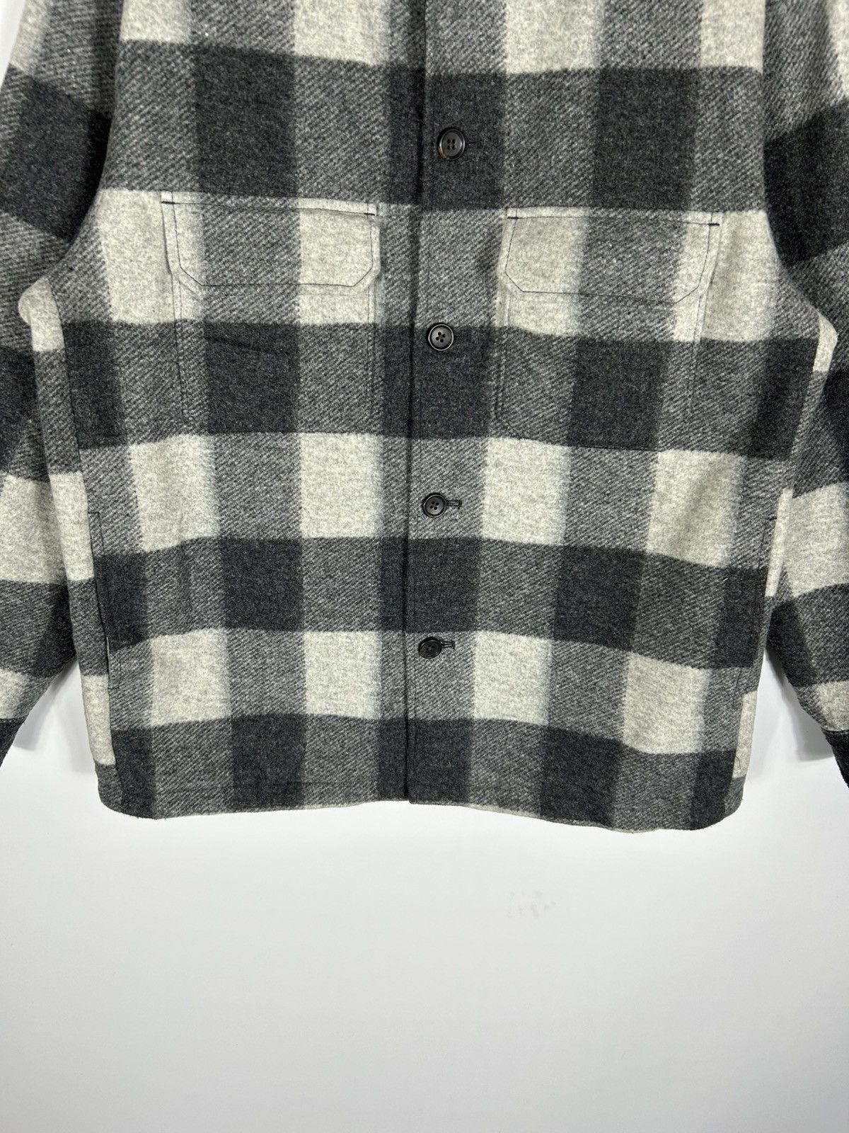 Japanese Brand × Uniqlo 🔥Uniqlo Flannel Button Workers Style Chore Shirt Jacket Size US L / EU 52-54 / 3 - 5 Thumbnail