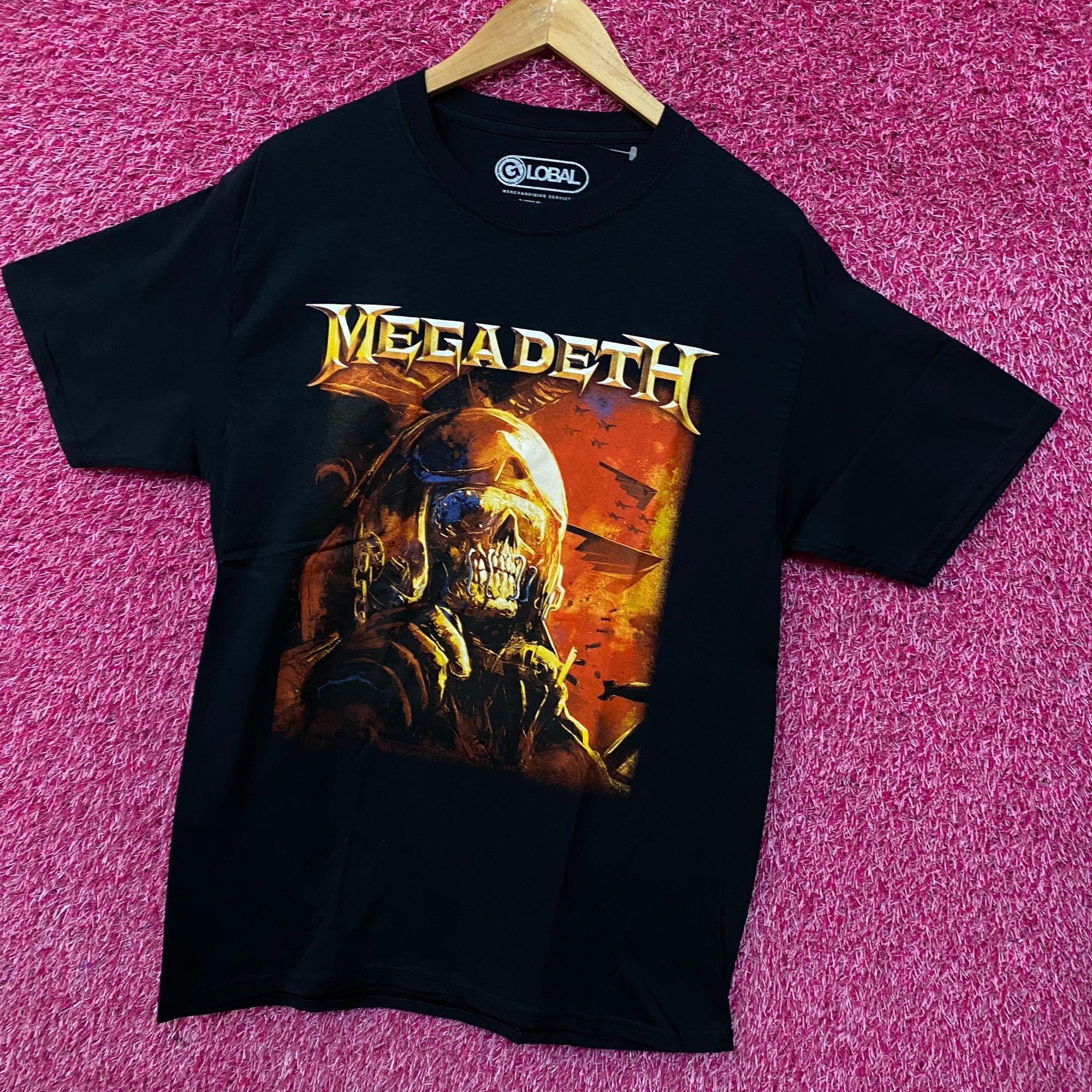 Megadeth Megadeth "Fighter Pilot" Thrash Metal Band T-shirt Medium Size US M / EU 48-50 / 2 - 3 Thumbnail
