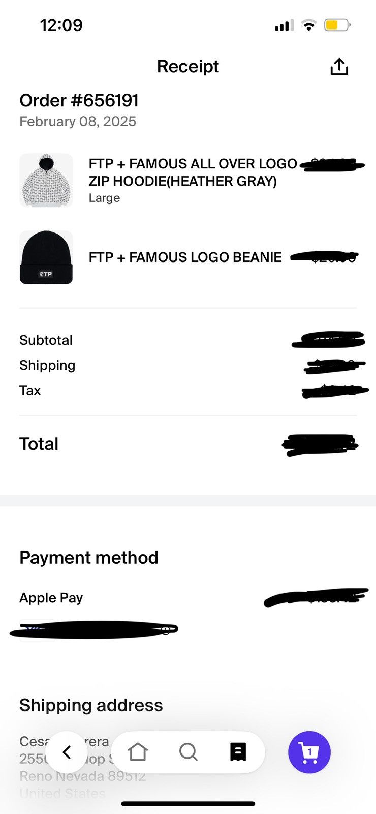 Famous Stars And Straps × Fuck The Population 2025’ Fuck The Population X Famous Logo Beanie Size ONE SIZE - 4 Thumbnail