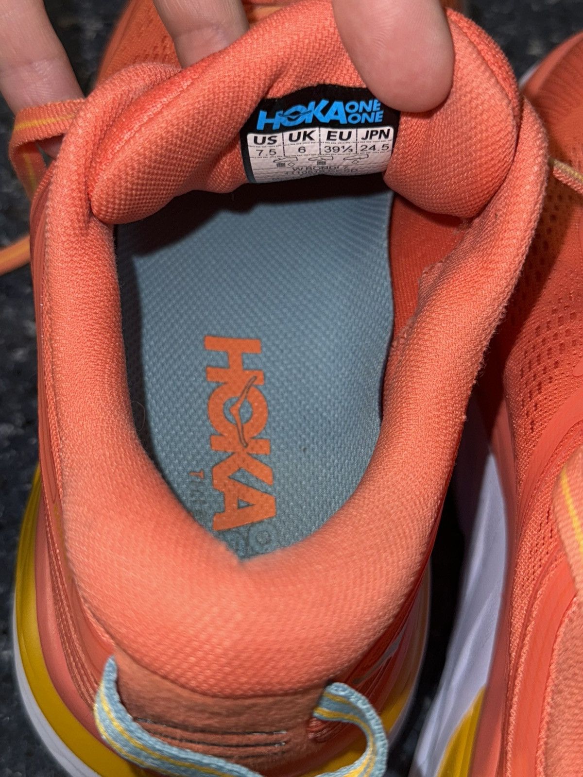 Hoka 🔥 HOKA ONE ONE Bondi 7 – Women’s Size 7.5 Size US 7.5 / IT 37.5 - 5 Thumbnail