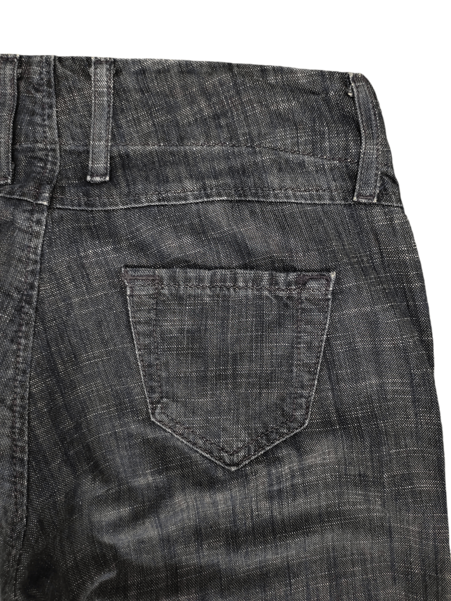Comme des Garcons × Undercover Loose Jeans Banana Republic Distress Denim Wide Leg Low Rise Size US 29 - 14 Thumbnail