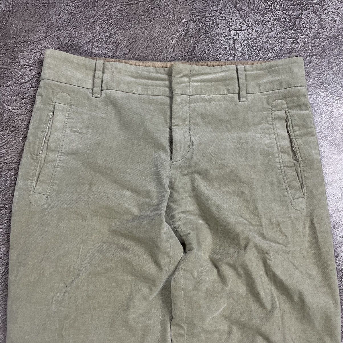 Vintage Vintage Y2K Relaxed Chino Pants Normcore Khaki Logo Faded 34 Size 24" / US 00 / IT 34 - 3 Thumbnail