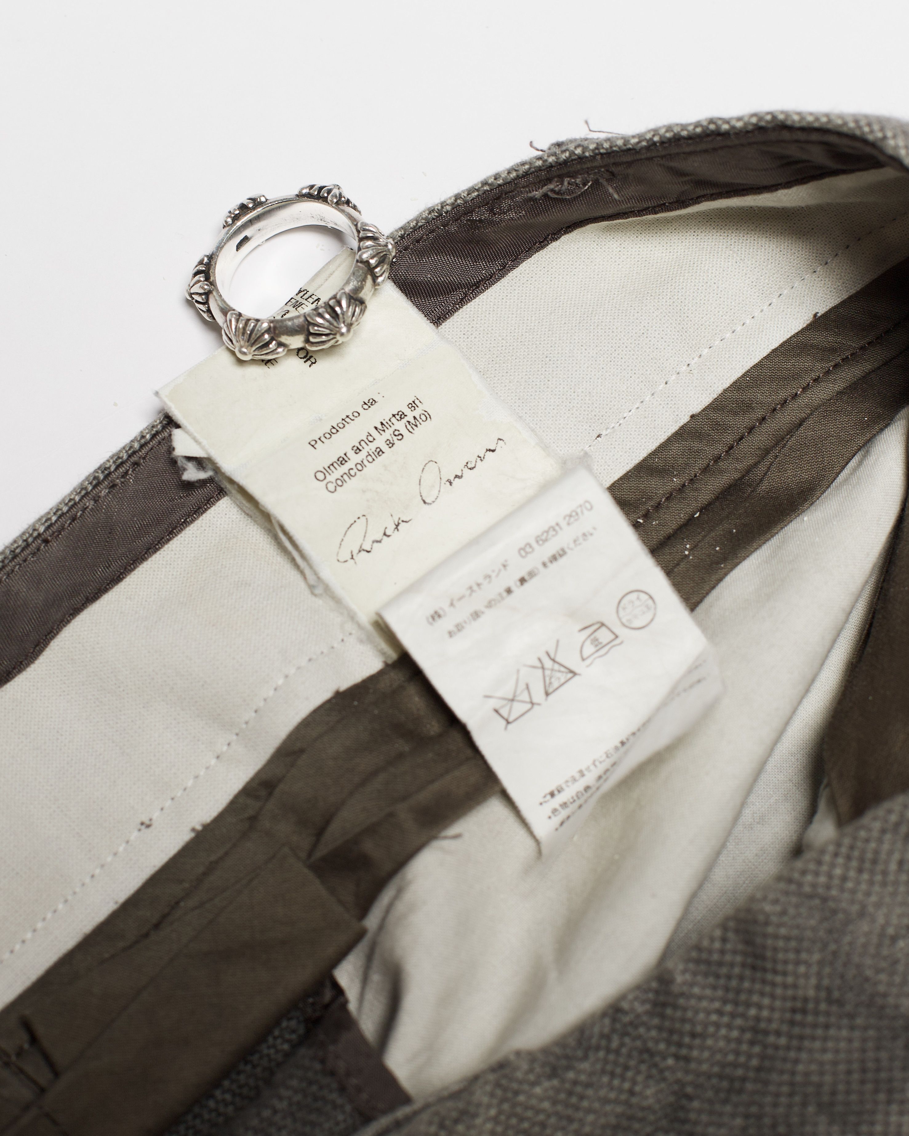 Rick Owens Rick Owens Olmar & Mirta 2000s Linen Capri Shorts Size US 30 / EU 46 - 4 Thumbnail