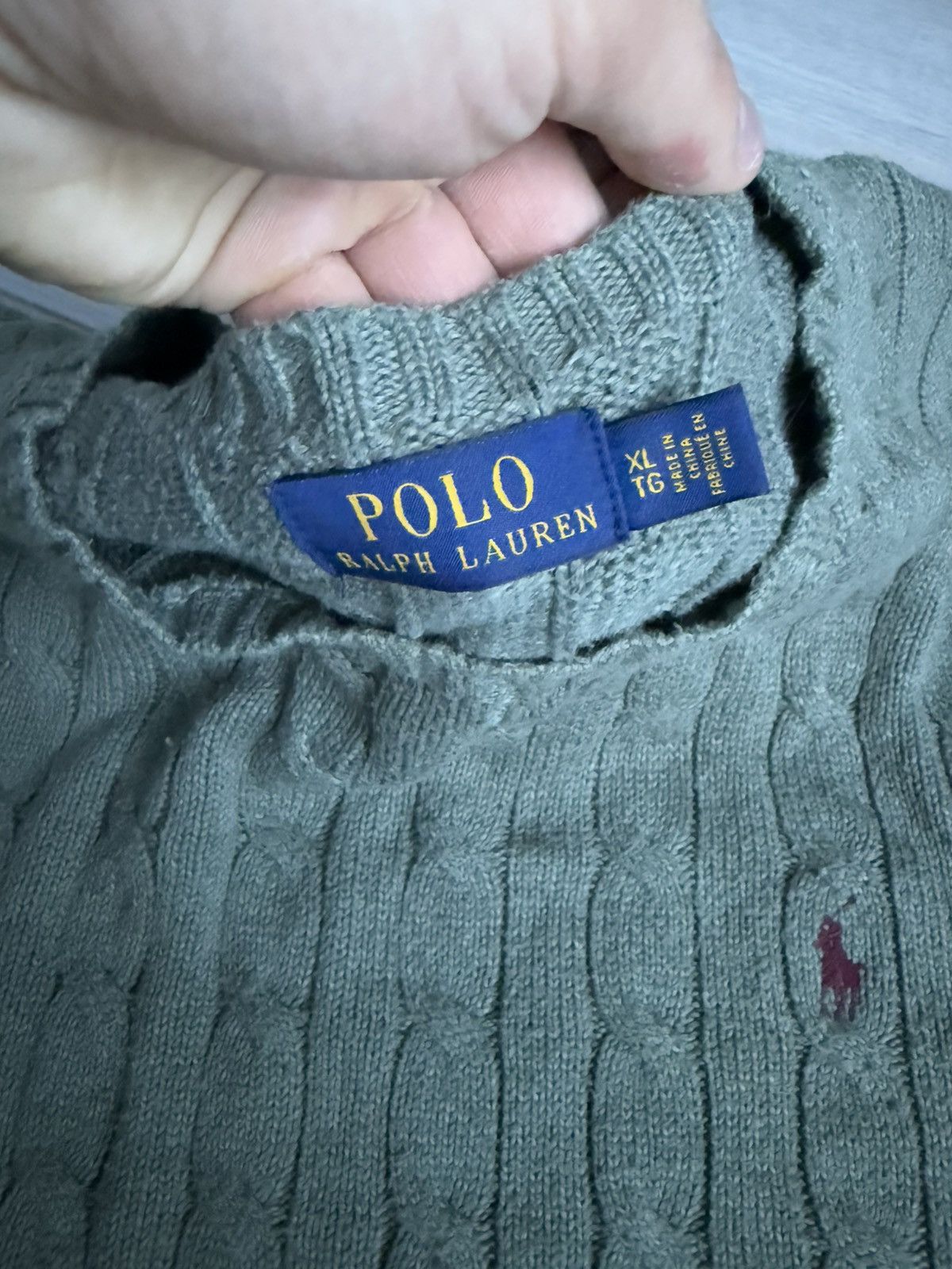 Polo Ralph Lauren Polo Ralph Lauren Knit Sweater Size US XL / EU 56 / 4 - 7 Thumbnail