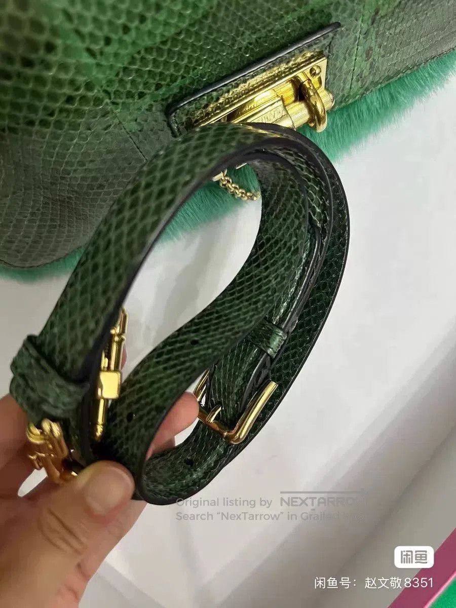Dolce & Gabbana Dolce & Gabbana Snake Mink Handbag. Size ONE SIZE - 8 Thumbnail