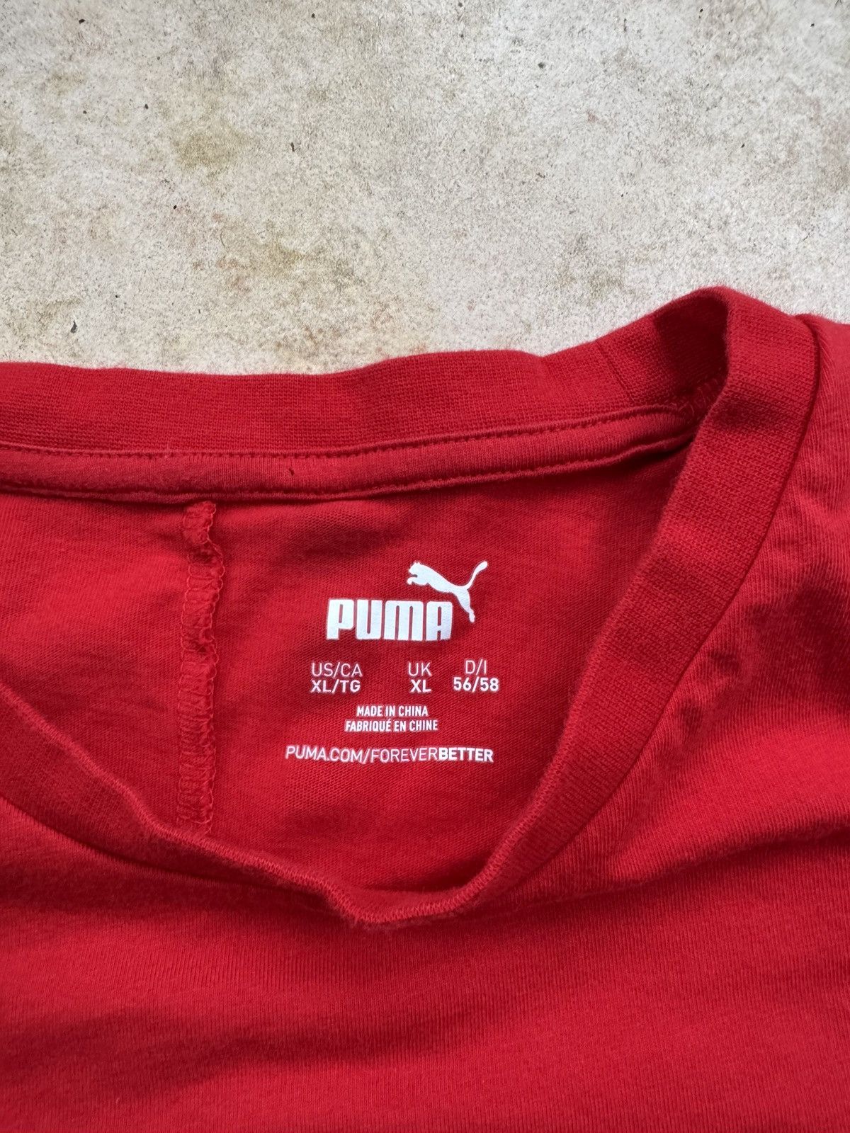 Ferrari × Puma Vintage T-shirt puma x Ferrari Size US XL / EU 56 / 4 - 5 Thumbnail