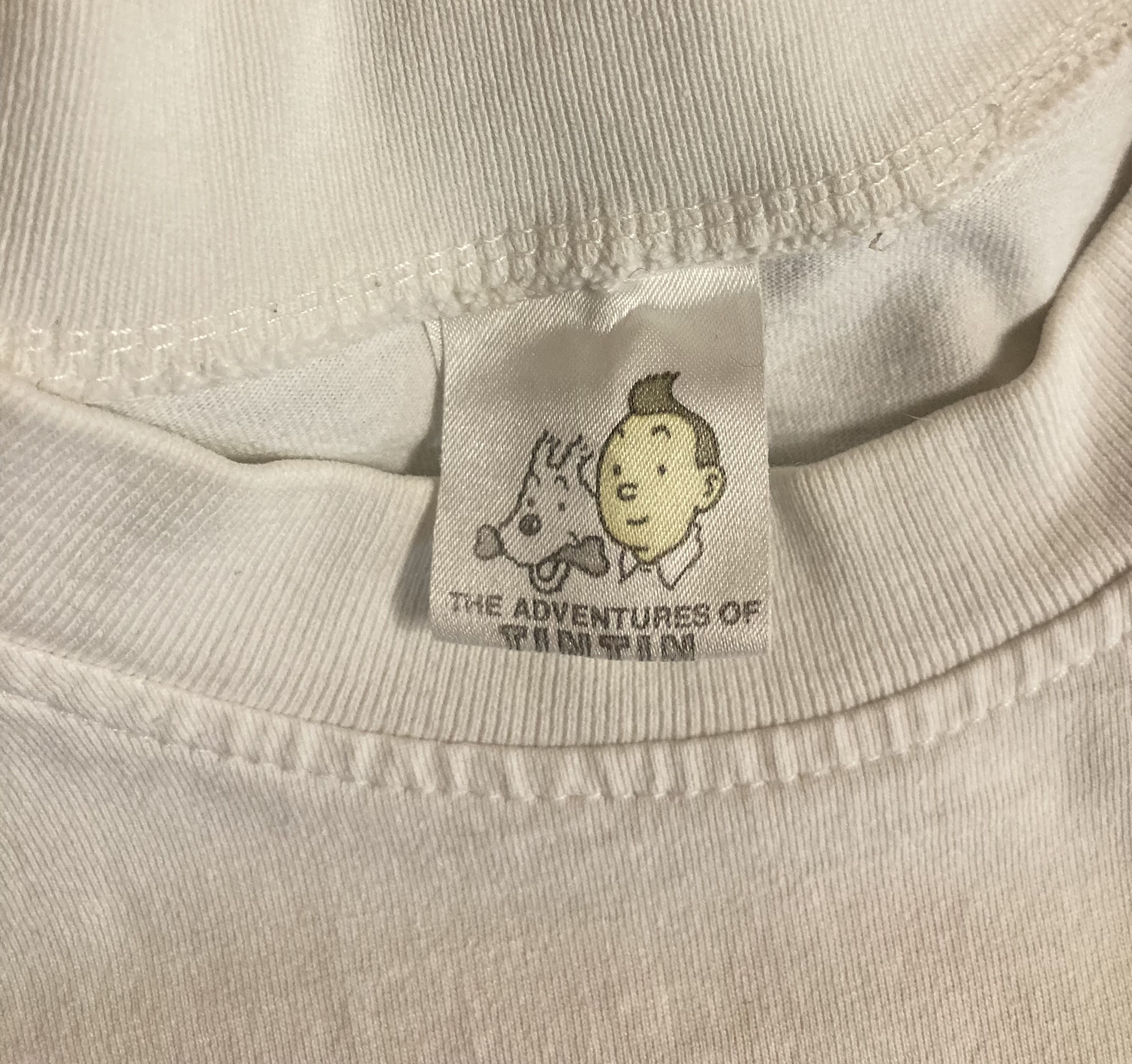 Cartoon Network Rare Vintage 90-s Tin Tin explorers Single Stitch T-shirt Size US L / EU 52-54 / 3 - 3 Thumbnail