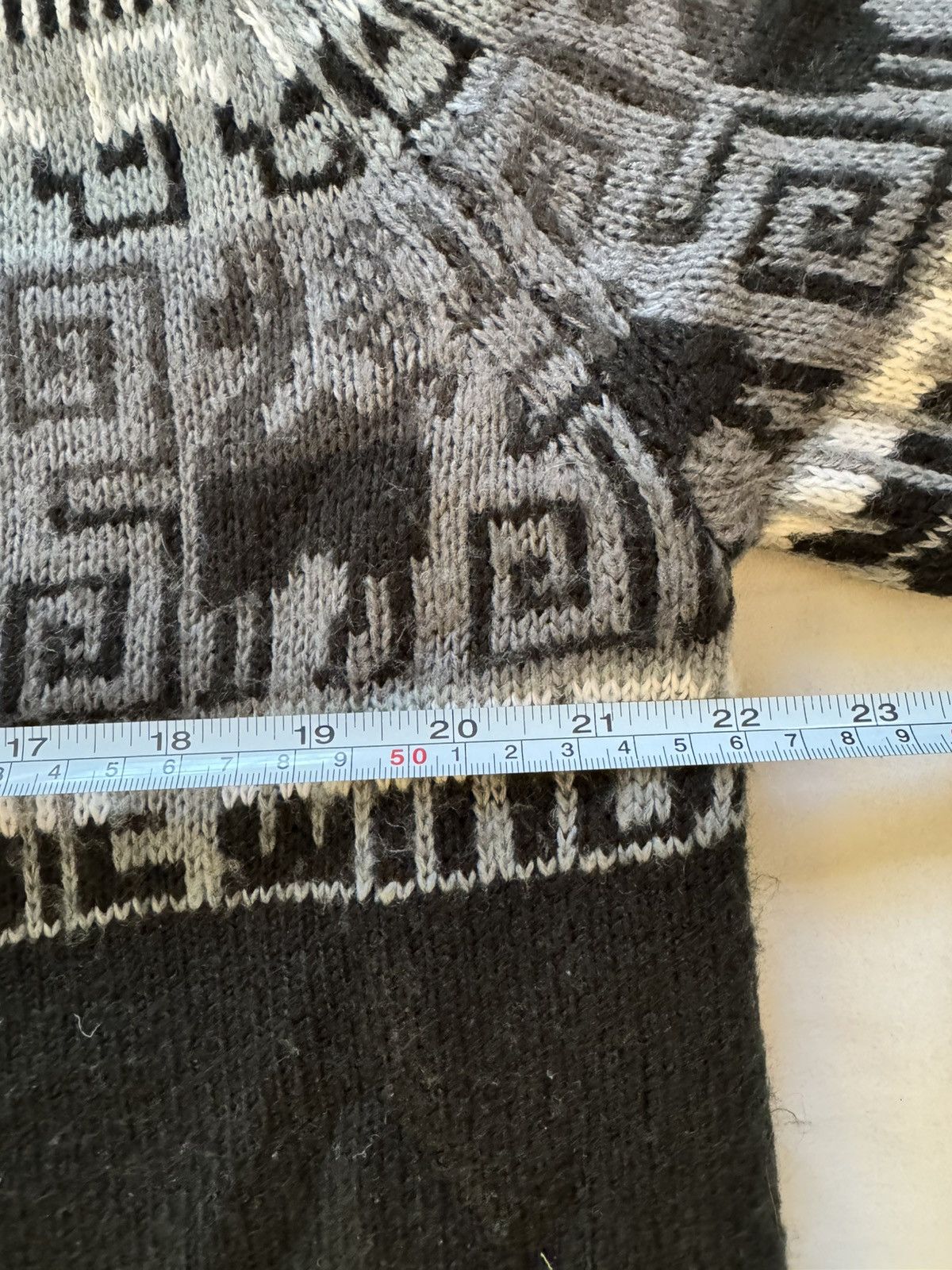 Supreme Supreme Knit Black Sz L 20AW Andes Pattern Windstopper Zip Size US L / EU 52-54 / 3 - 11 Thumbnail