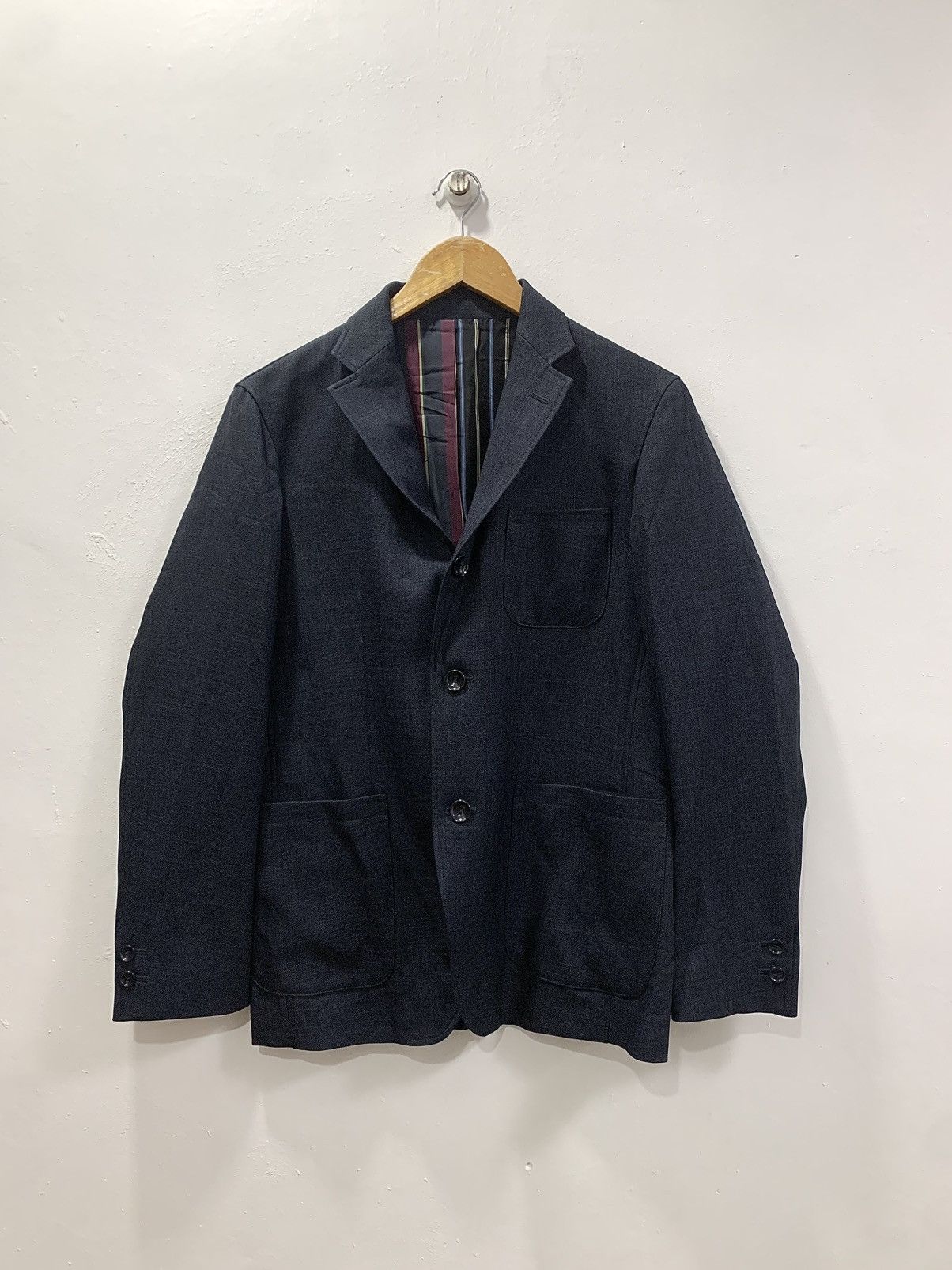 uniform experiment UNIFORM EXPERIMENT AW 2018-19 “PHILOSOPHY” TAILORED JACKET Size 38S - 2 Thumbnail