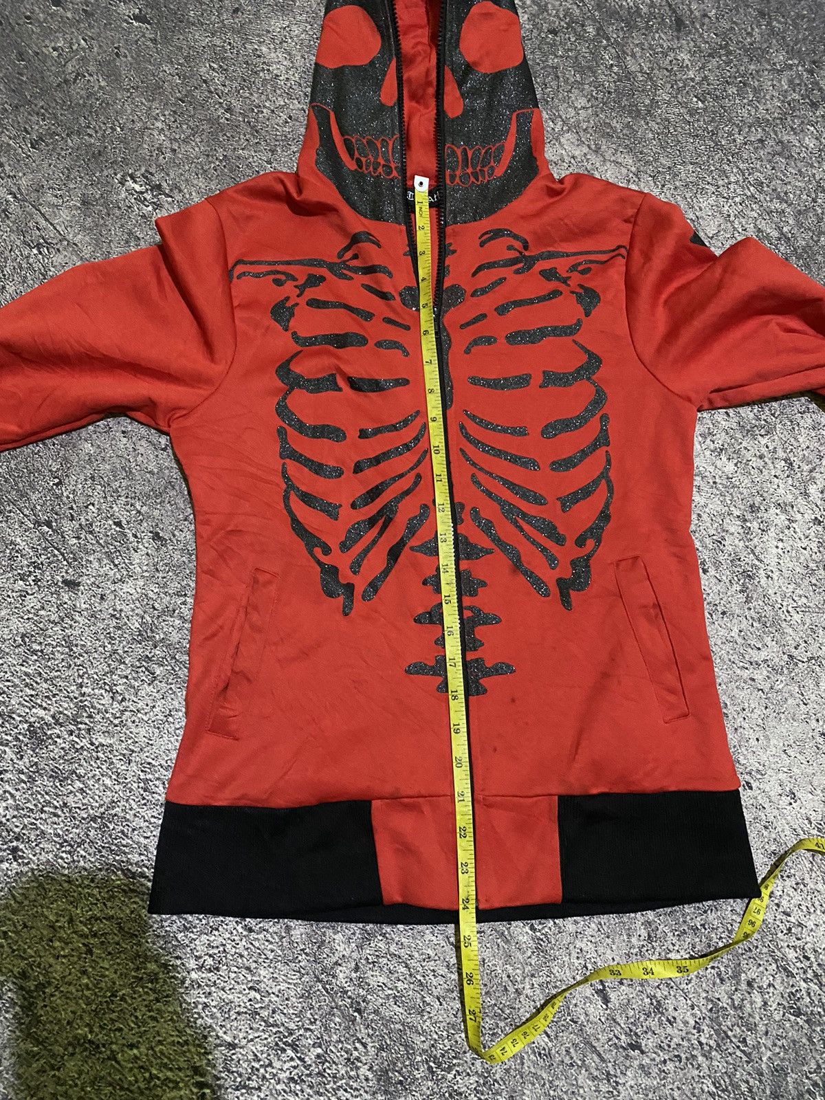 Hysteric Glamour × If Six Was Nine × Japanese Brand Y2k Intheattic skull ifsixwasnine zip hoodie Size US M / EU 48-50 / 2 - 11 Thumbnail