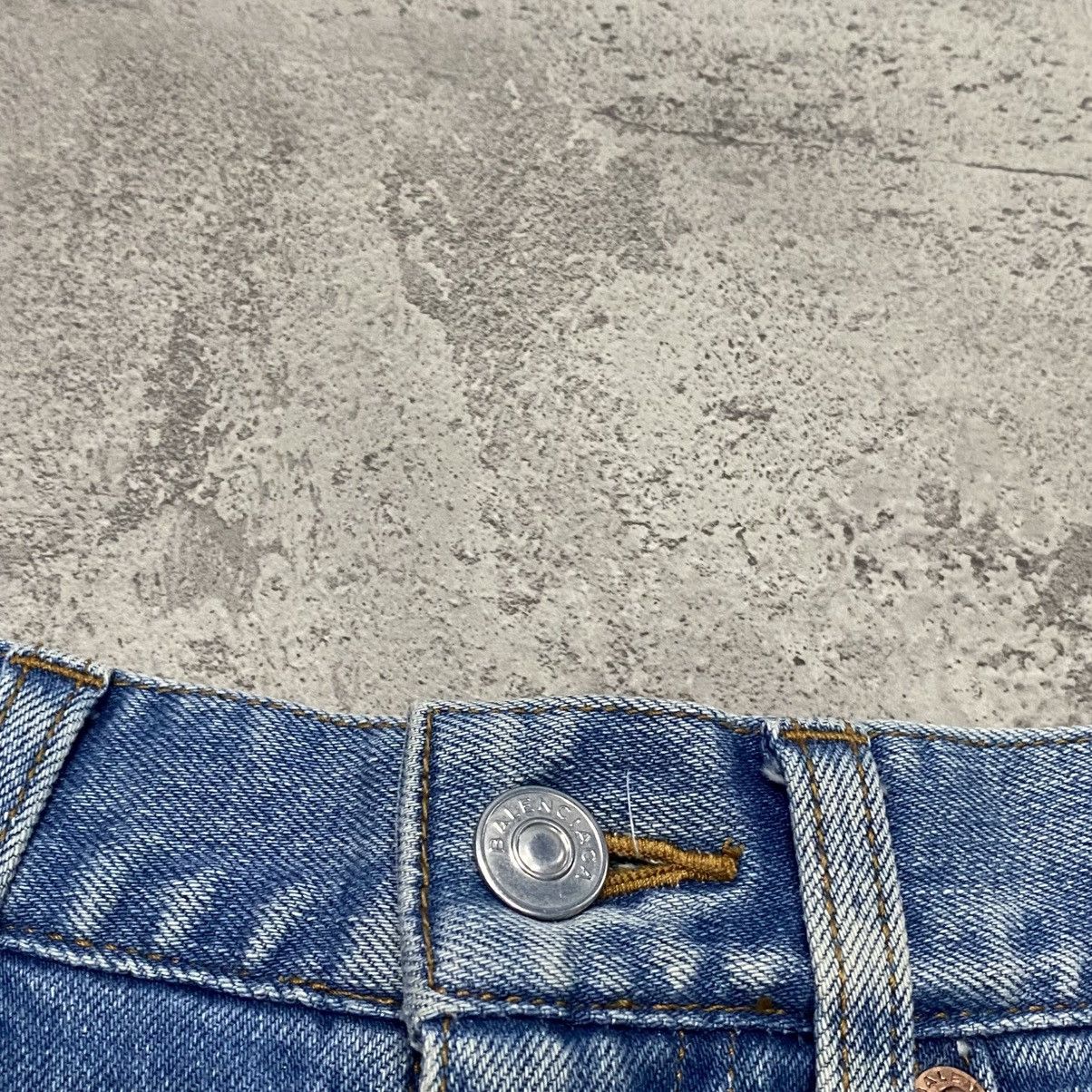 Balenciaga Balenciaga Distressed Denim Jeans Size 24" / US 00 / IT 34 - 7 Thumbnail