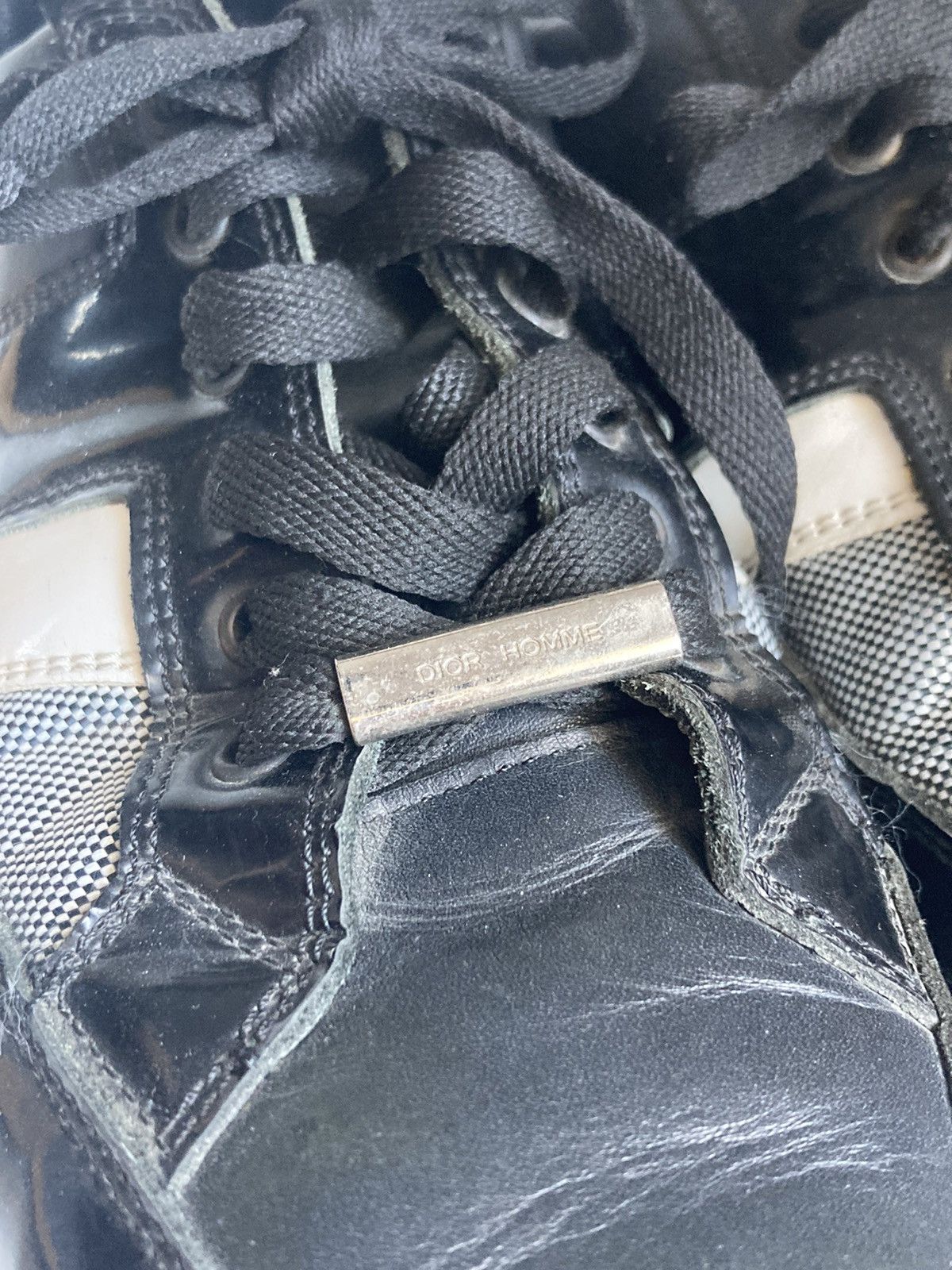 Dior SS2008 Dior Homme B66 leather sneakers Size US 7 / EU 40 - 3 Thumbnail