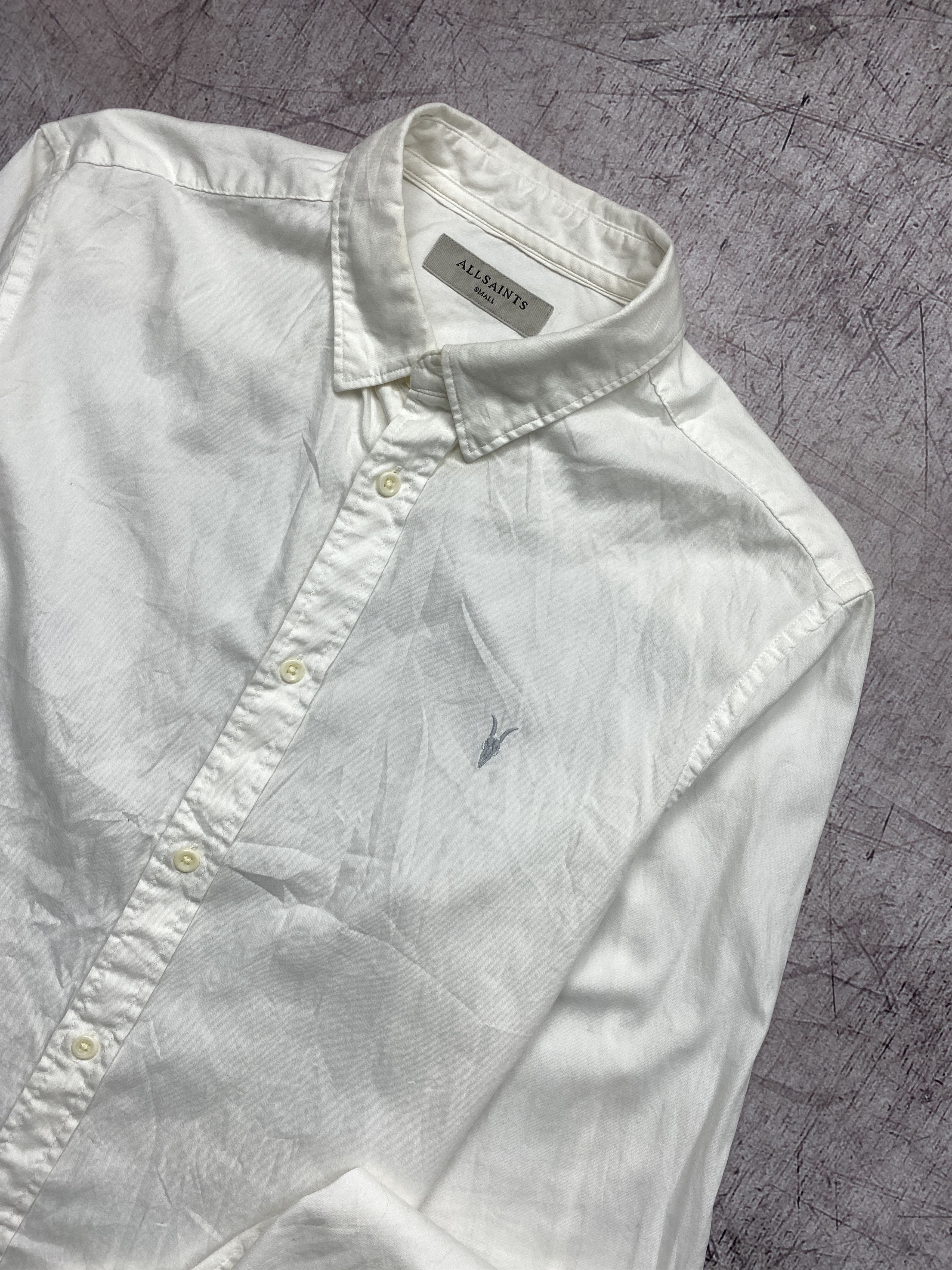 Allsaints Allsaints Vintage Mens Redondo Long Sleeve Shirt Size US S / EU 44-46 / 1 - 2 Thumbnail