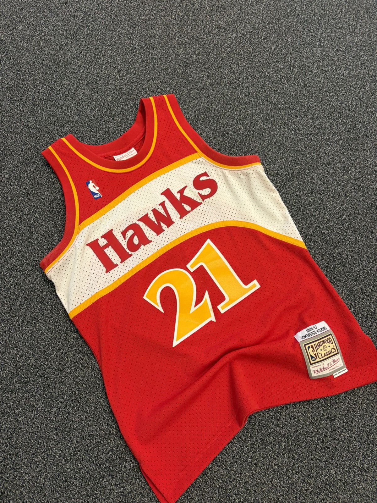 Mitchell & Ness Mitchell & Ness x Hardwood Classics Hawks D. Wilkins Jersey Size US M / EU 48-50 / 2 - 3 Thumbnail
