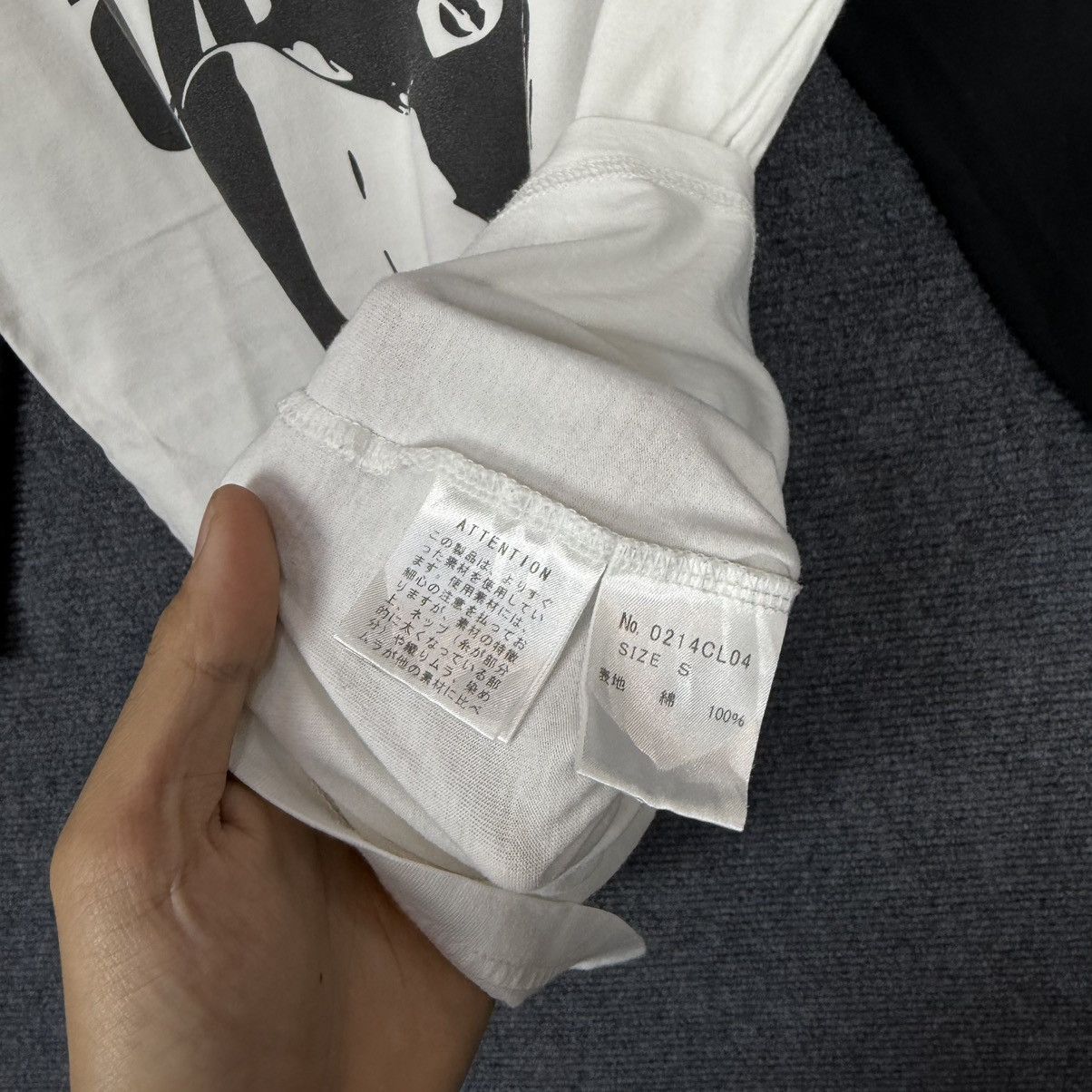 Hysteric Glamour Hysteric Glamour Graphic Raglan 3/4 Sleeve Shirt Size US S / EU 44-46 / 1 - 9 Thumbnail