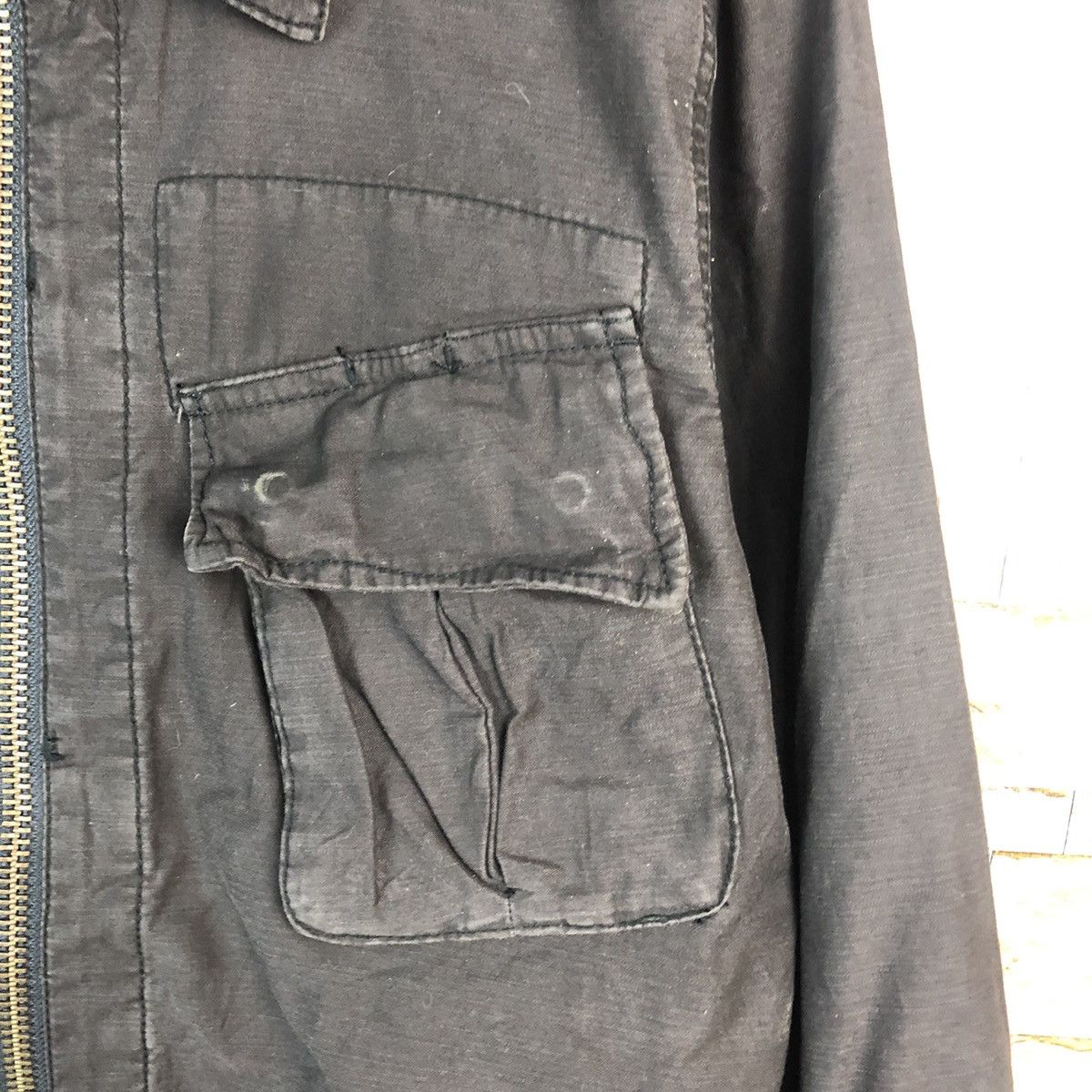 Japanese Brand Back Number Black Bombers Jacket #A839 Size US XL / EU 56 / 4 - 10 Thumbnail