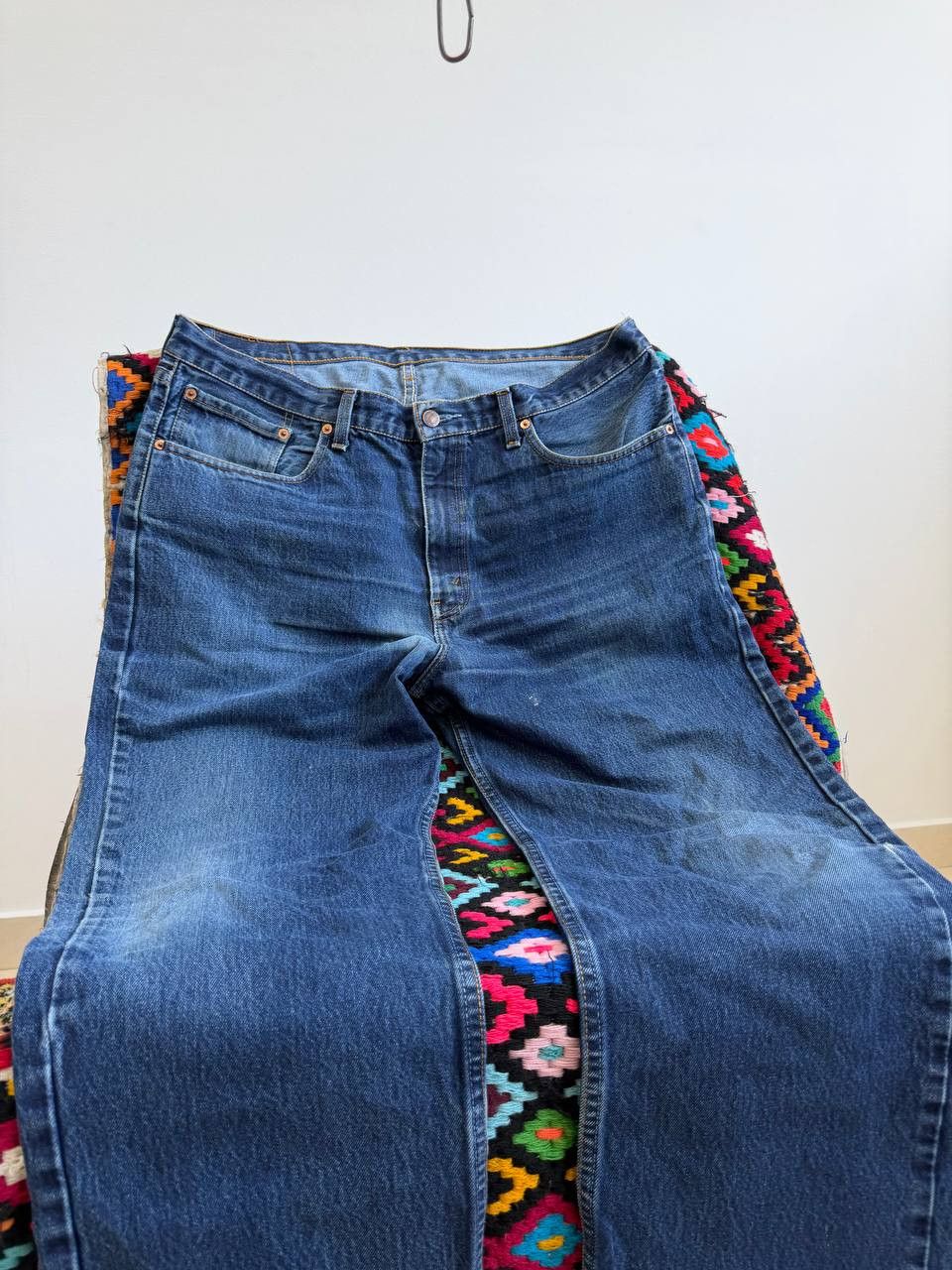 Hedi Slimane 2000s Hedi Slimane Style Washed Faded Denim Jeans Size US 32 / EU 48 - 7 Thumbnail
