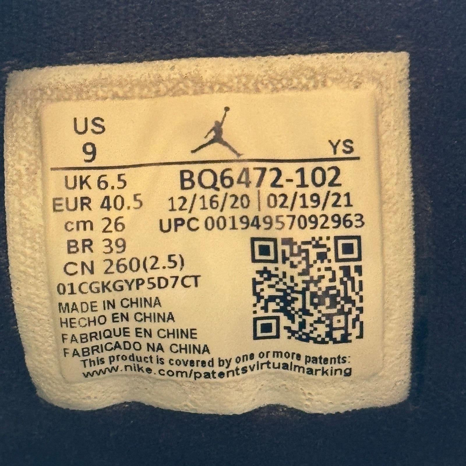 Jordan Brand × Nike Size 9 - Nike Air Jordan 1 Mid University Blue Women's Shoes Size US 9 / IT 39 - 8 Thumbnail