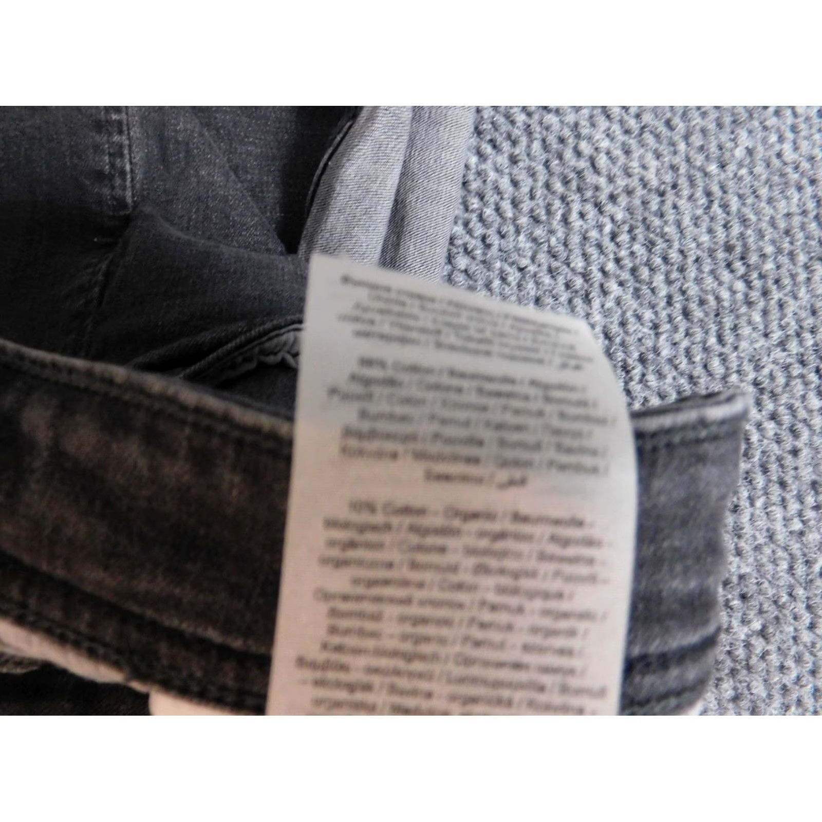 Jack & Jones VINTAGE JACK & JONES Mens Shorts 37 Black Denim Regular Fit 90s Chino Casual Cotton Denim Logo Pockets Boys? Size US 37 - 7 Thumbnail