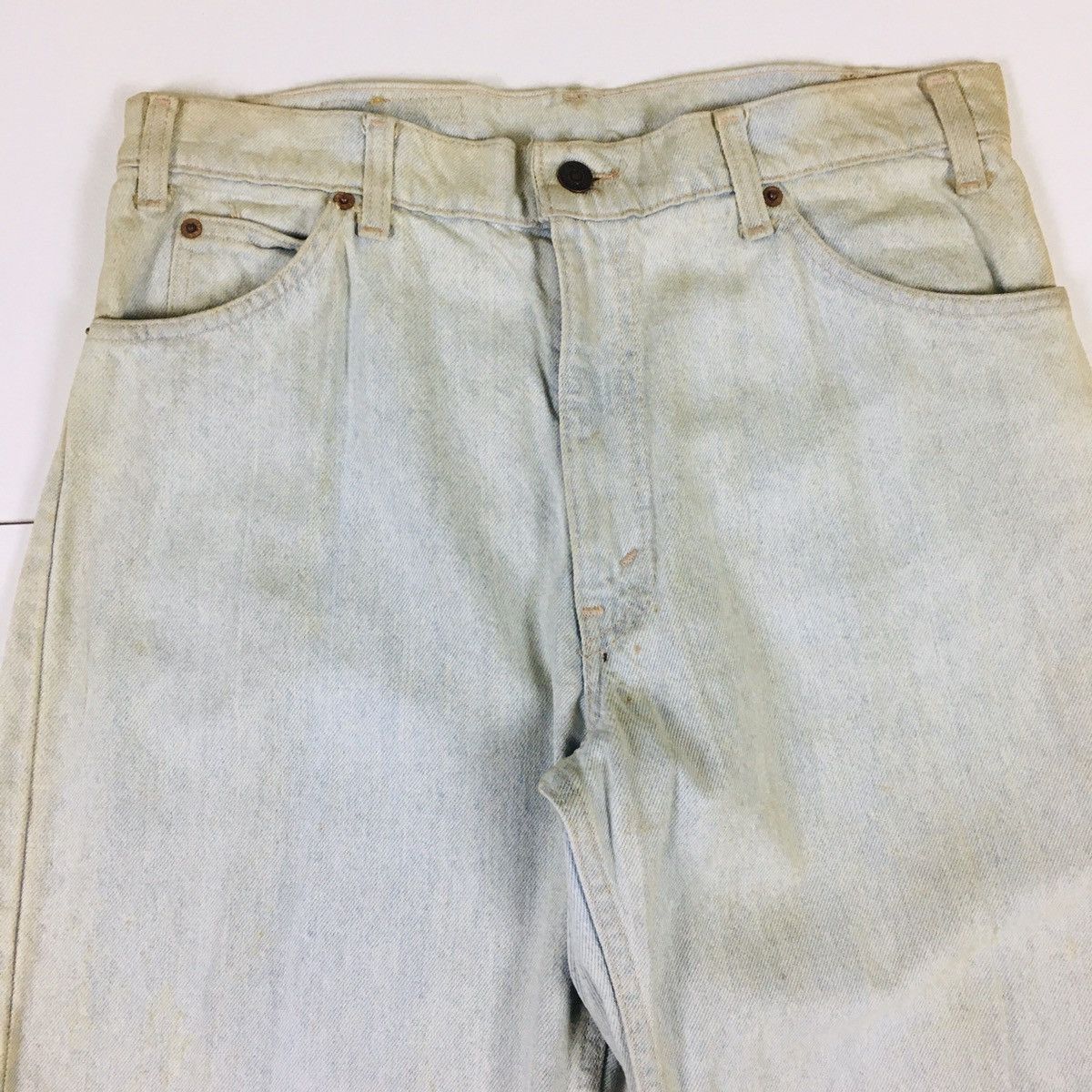 Levi's Vintage 80s Levi’s 550 Orange Tab Made in USA Size US 34 / EU 50 - 4 Thumbnail