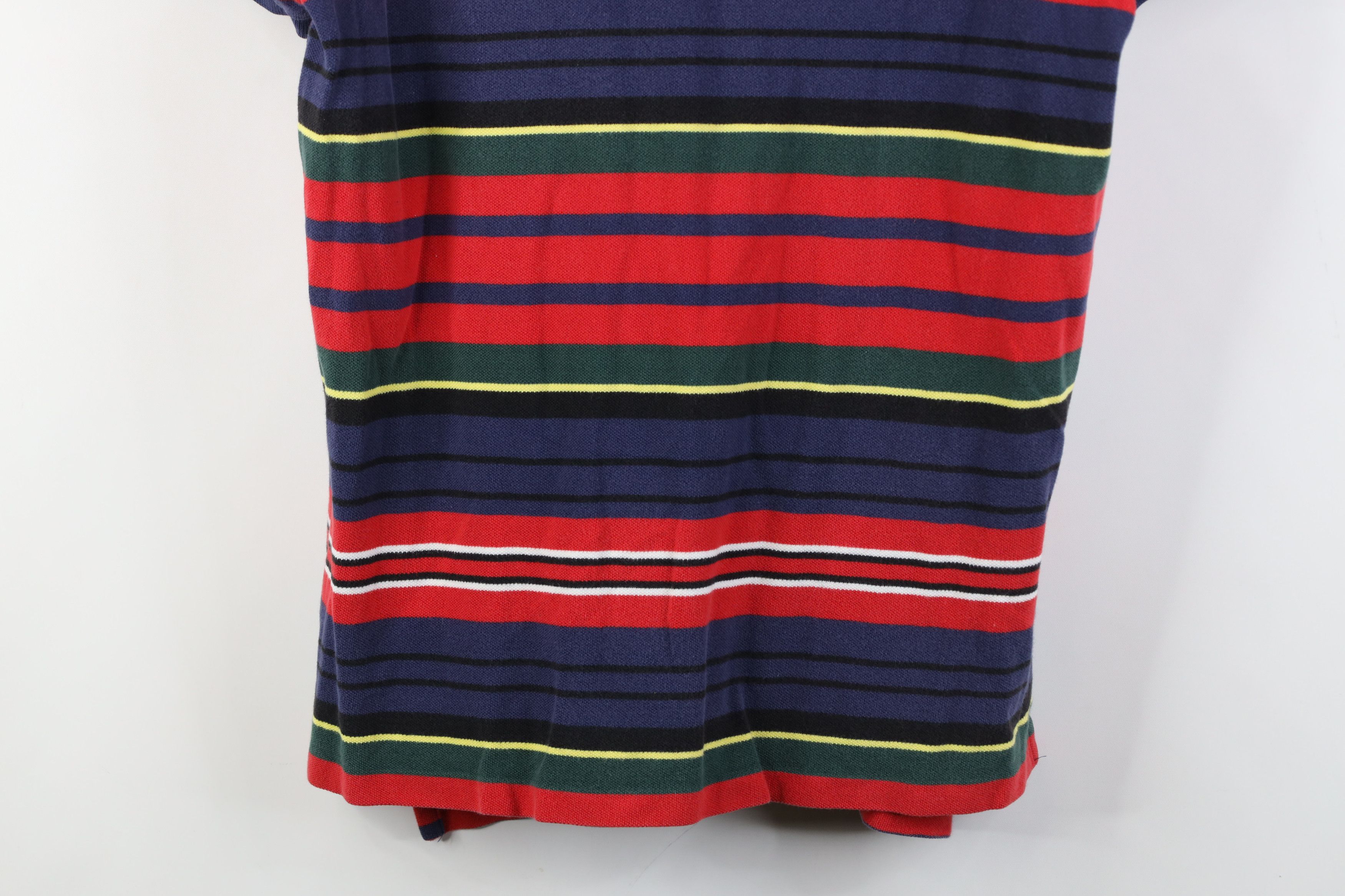 Polo Ralph Lauren Vintage 90s Ralph Lauren Striped Collared Golf Polo Shirt Size US L / EU 52-54 / 3 - 3 Thumbnail