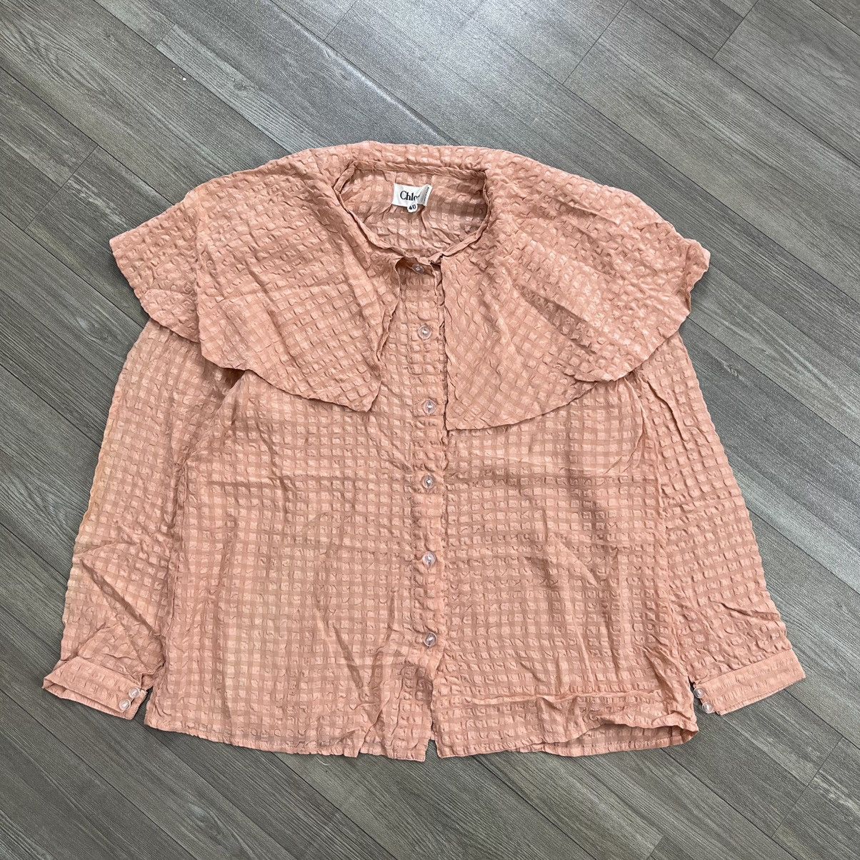 Chloe 1990s Vintage Chloe Japanese Designer Blouse Top Size S / US 4 / IT 40 - 3 Thumbnail
