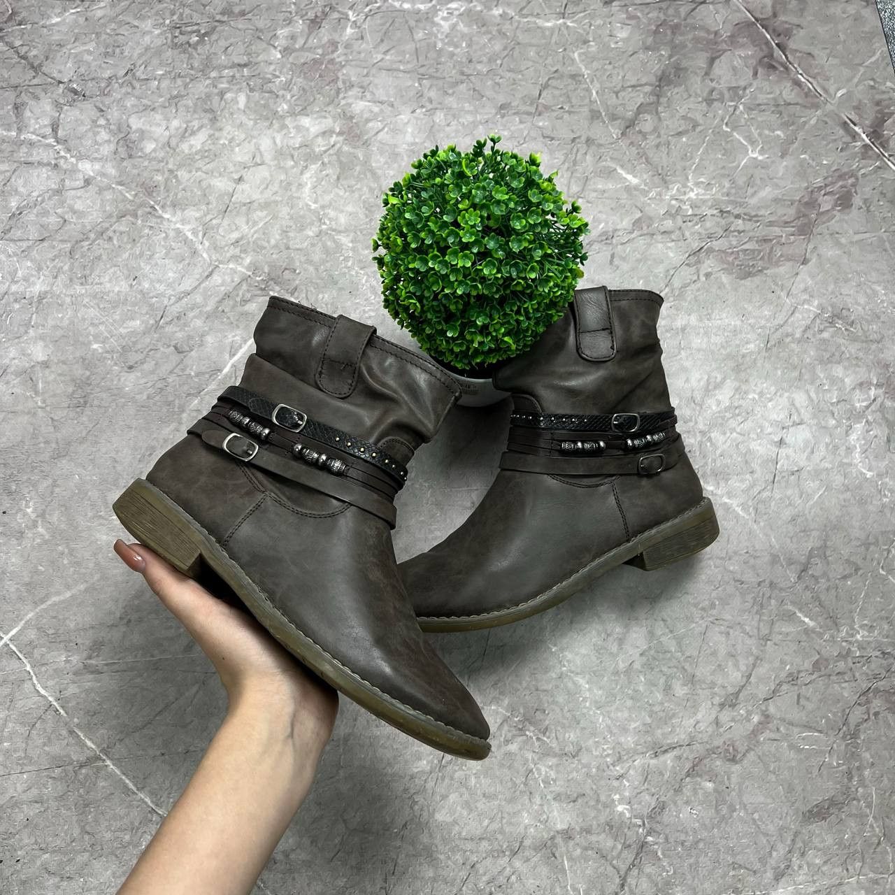 Japanese Brand Vintage AS.98 AirStep Style Acnle Leaher Biker EUR 37 Size US 5 / EU 37 - 1 Thumbnail