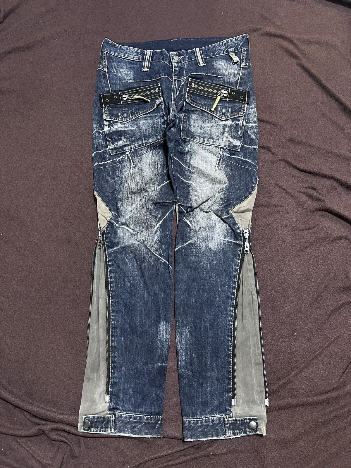 PPFM PPFM MULTIE ZIPPER CRAZY PUNK Size US 30 / EU 46 - 1 Thumbnail