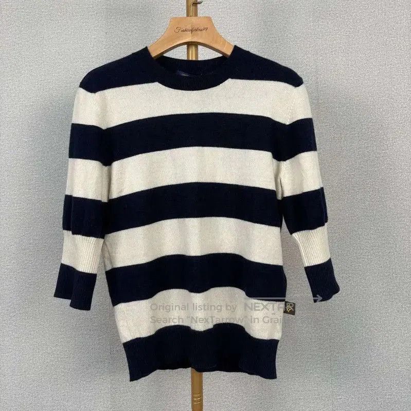 Louis Vuitton Louis Vuitton Striped Wool Women's Pullover Sweater . Size S / US 4 / IT 40 - 1 Thumbnail