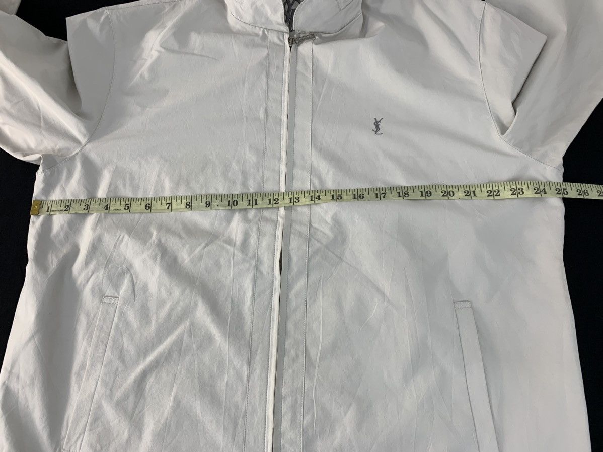 Designer Hype 90s Yves Saint Laurent Pour Homme Hooded Jacket Size US L / EU 52-54 / 3 - 11 Thumbnail