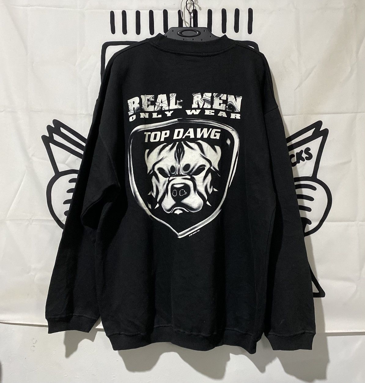 Other Vintage 90s Top Dawg Sweatshirt Size US L / EU 52-54 / 3 - 1 Thumbnail