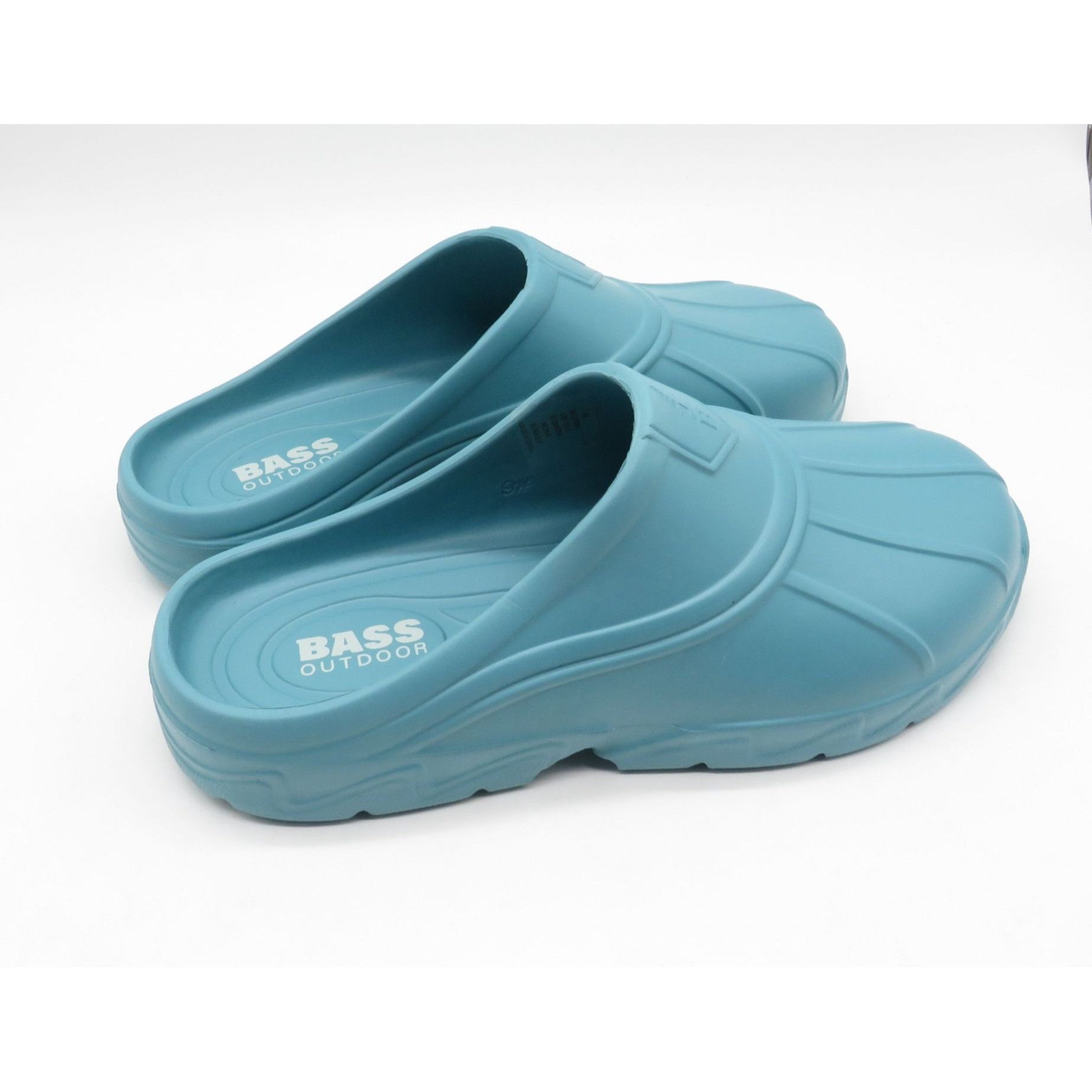 Bass Bass Outdoor Men's Blue Slip-On Clogs Treaded Soles 9 NWB Size US 9 / EU 42 - 7 Thumbnail