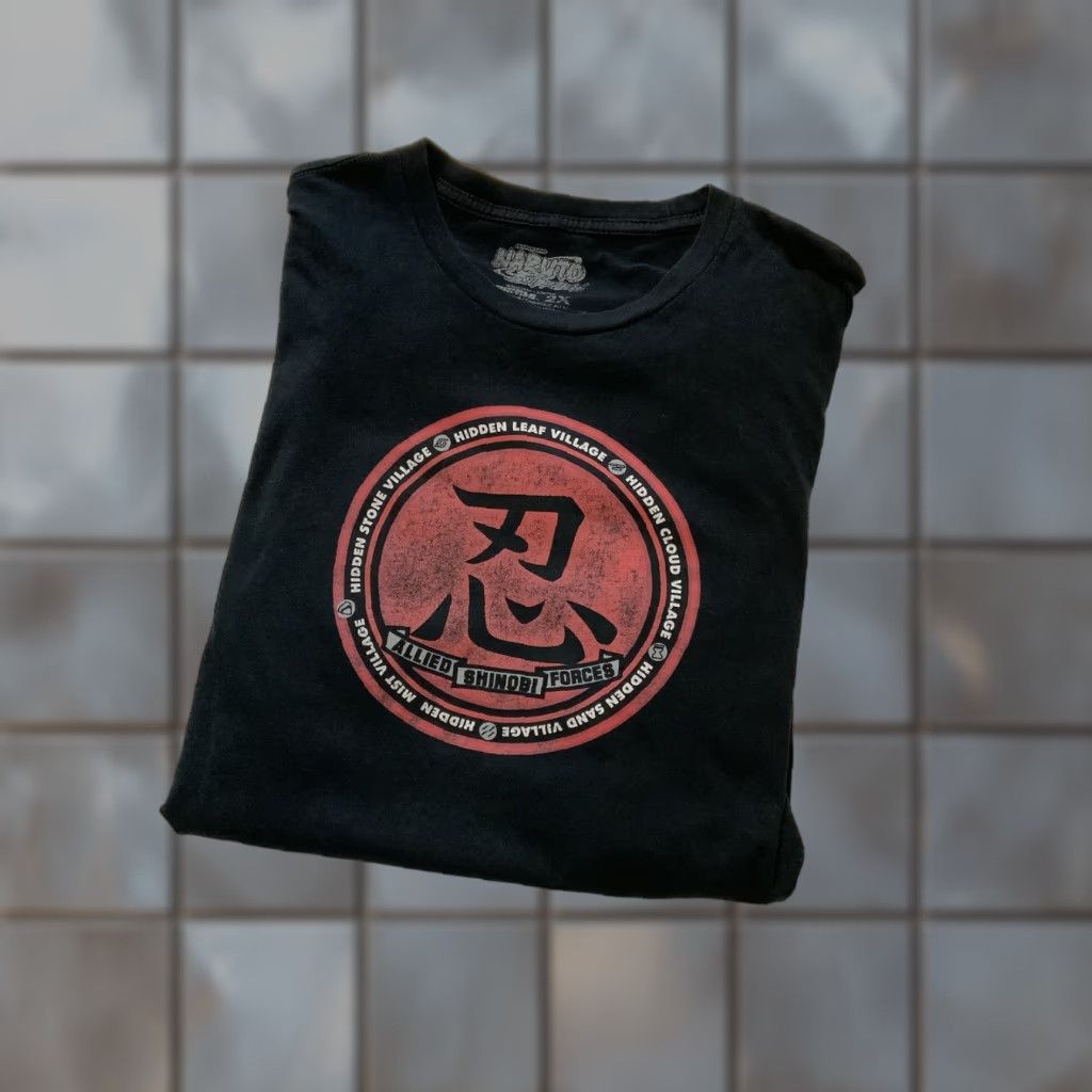 Ripple Junction Shonen Jump Naruto Shippuden Hidden Leaf Village Allied Shinobi T-Shirt 2XL Size US XXL / EU 58 / 5 - 1 Thumbnail