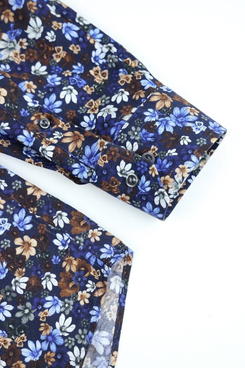 Eton ETON Shirt floral print Size US XXL / EU 58 / 5 - 3 Thumbnail