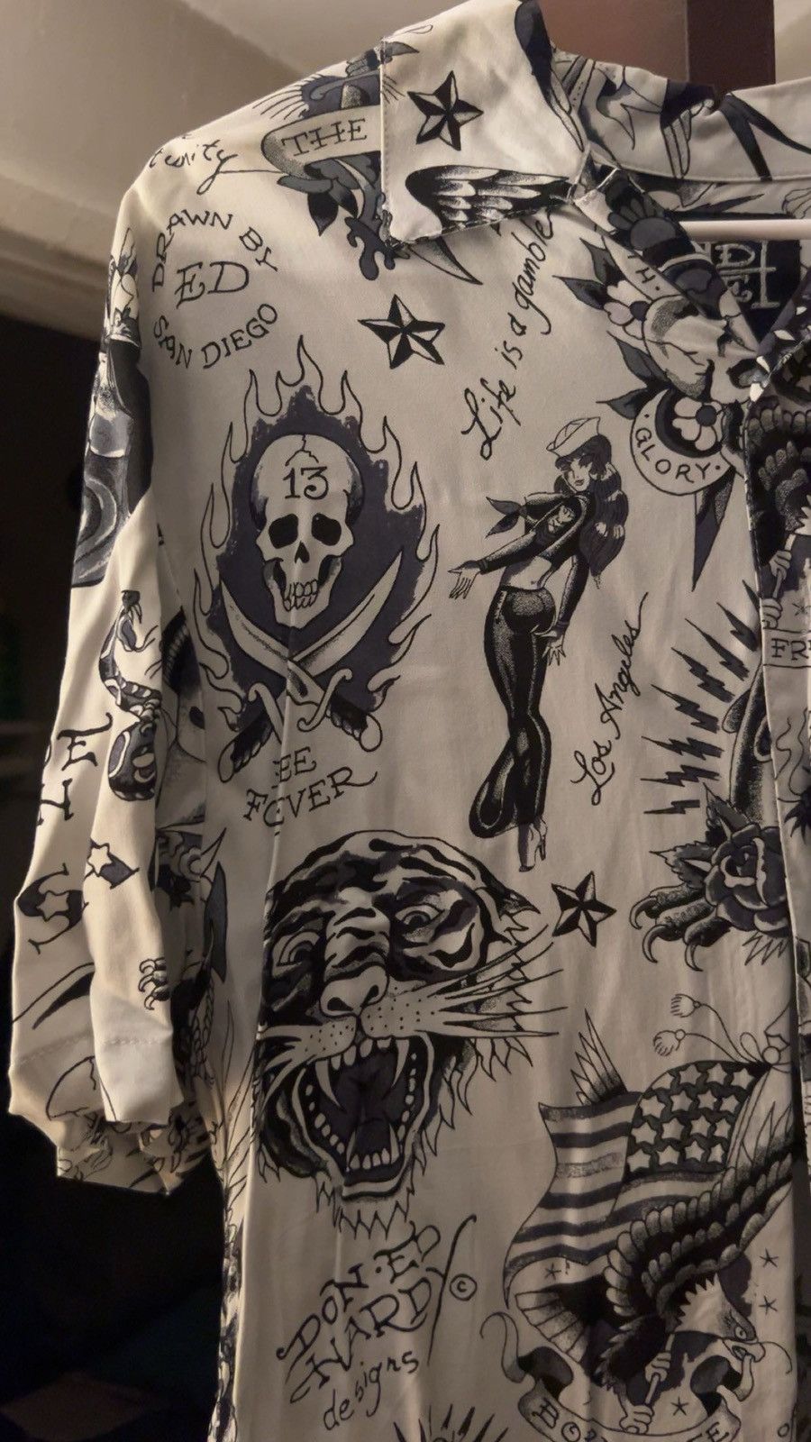 Christian Audigier × Ed Hardy Ed Hardy shirt Size US M / EU 48-50 / 2 - 4 Thumbnail