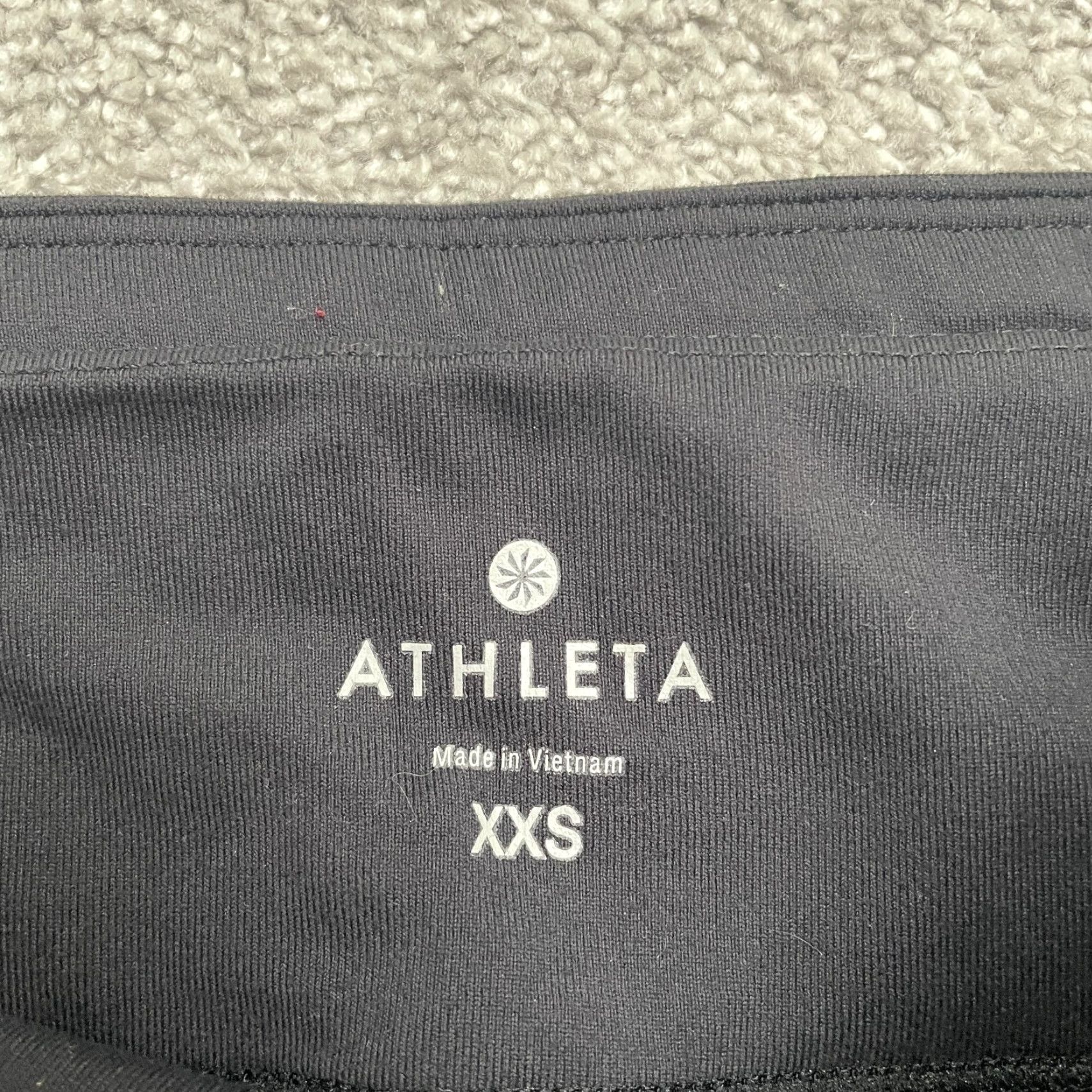 Athleta Athleta Relay Tight Compression Leggings Women XXS Black Active Zip Pocket 24x26 Regular Stretch Lightweight Athletic Size 24" / US 00 / IT 34 - 6 Thumbnail