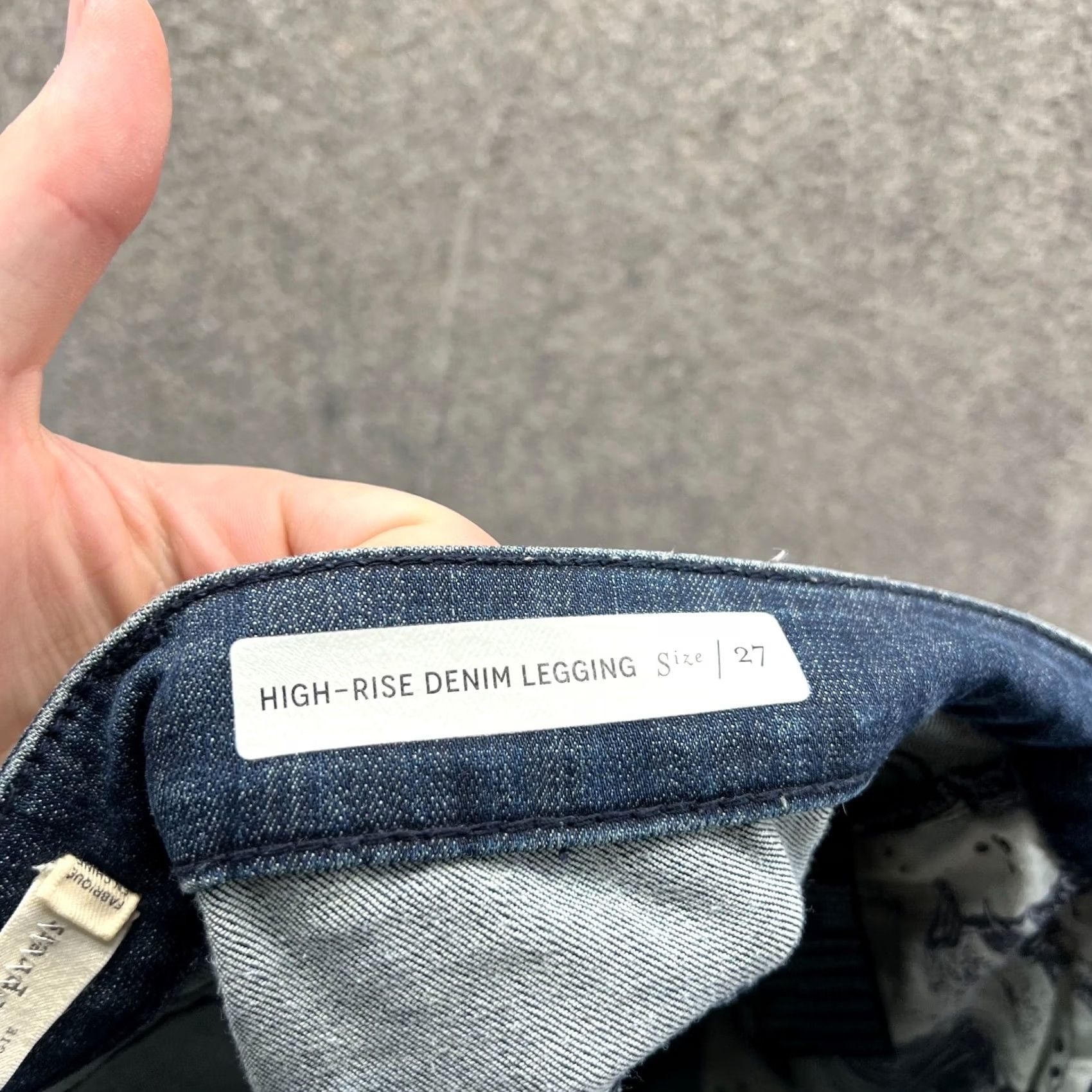 Anthropologie Anthropologie Jeans Womens 27 Blue Denim High Rise Pilcro and The Letter Press Skinny Regular Pockets Stretch Dark Wash 30 in Waist Blue Womens Jeans Size 27" / US 4 / IT 40 - 5 Thumbnail