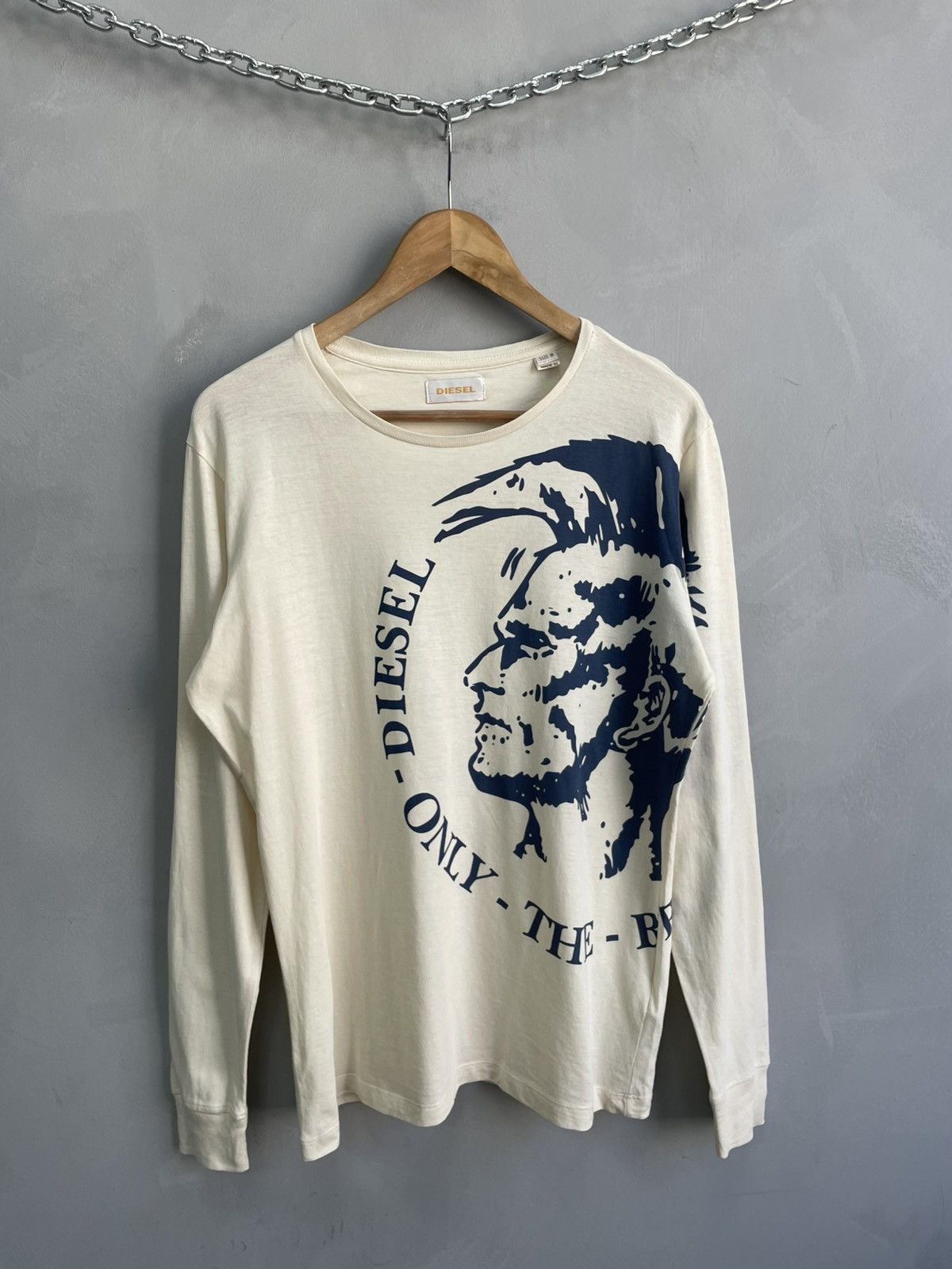 Avant garde Diesel big logo long sleeve rare y2k