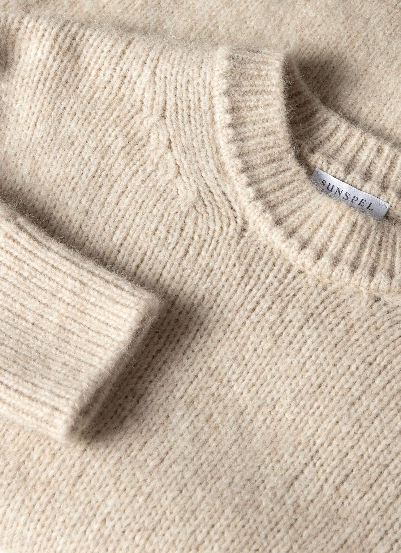 Sunspel Alpaca Blend Knit Jumper Size US L / EU 52-54 / 3 - 13 Thumbnail