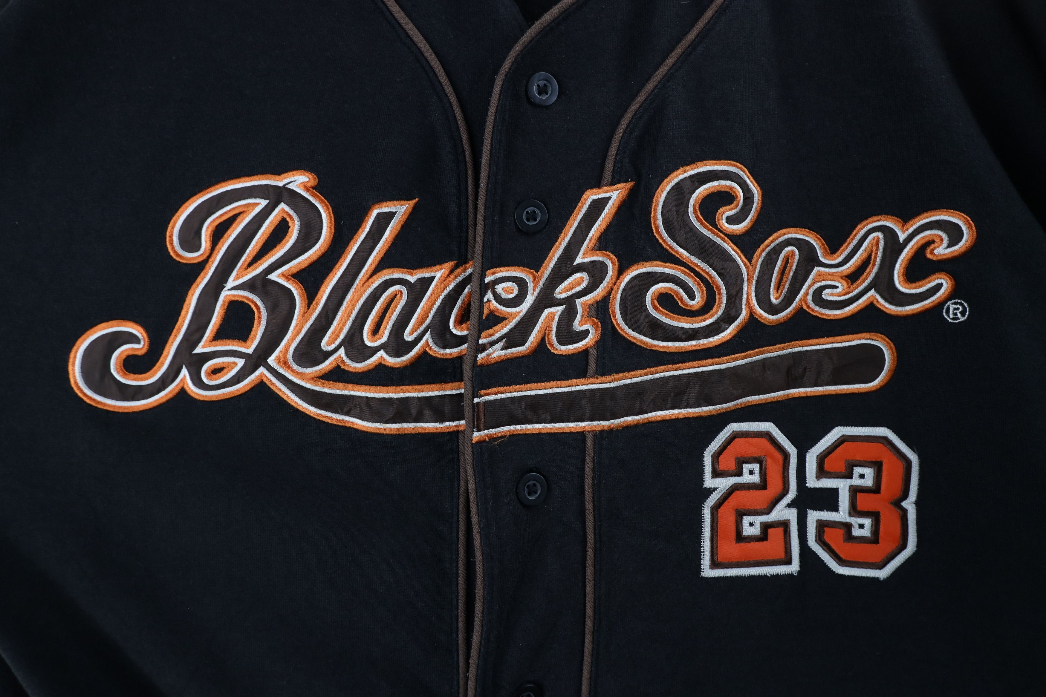 Vintage Vintage 90s League Baltimore Black Sox Baseball Jersey Black Size US XL / EU 56 / 4 - 6 Thumbnail