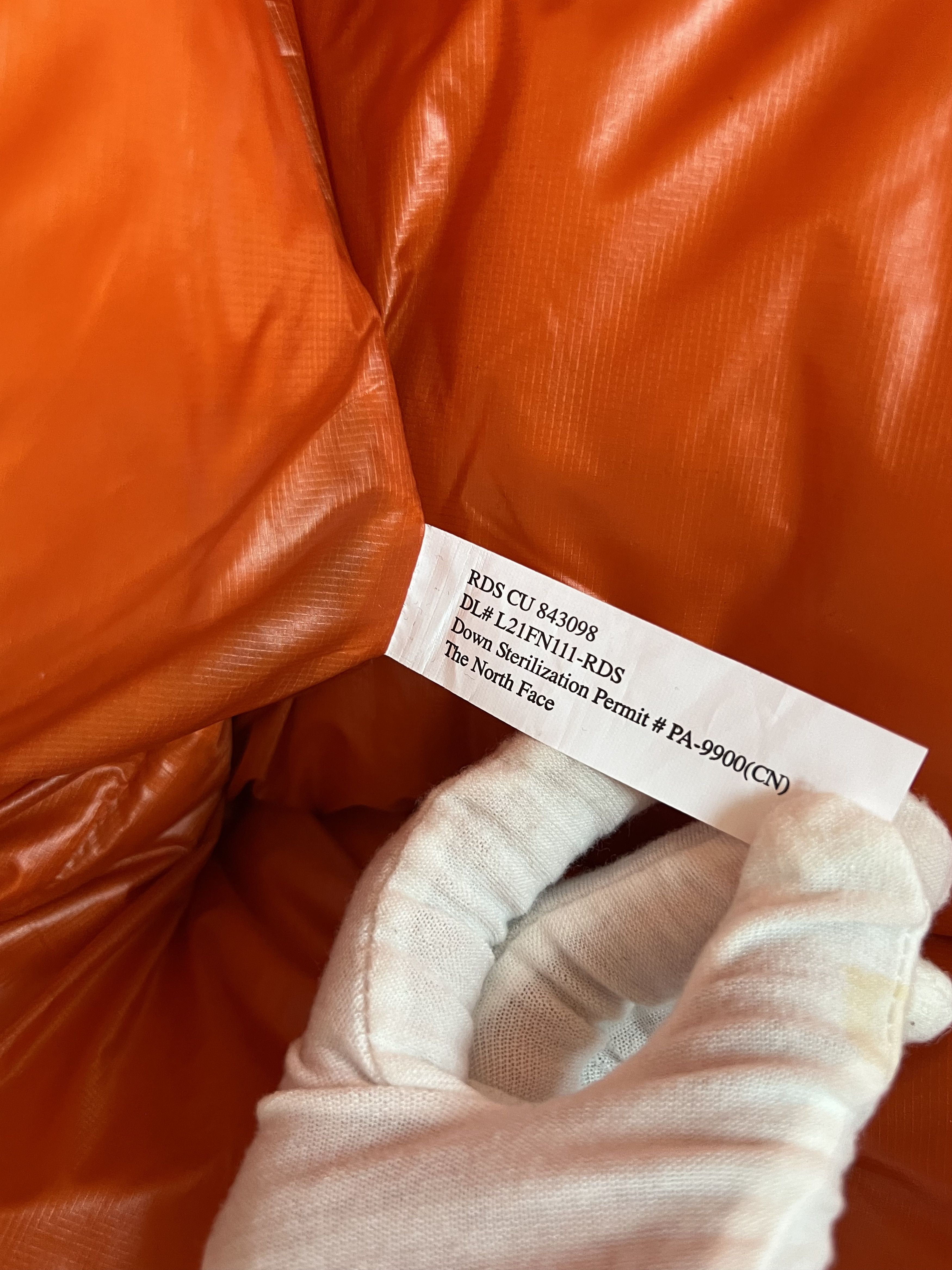 Gucci × The North Face Gucci x The North Face Orange Puffer Down Vest (M) Size US M / EU 48-50 / 2 - 6 Thumbnail